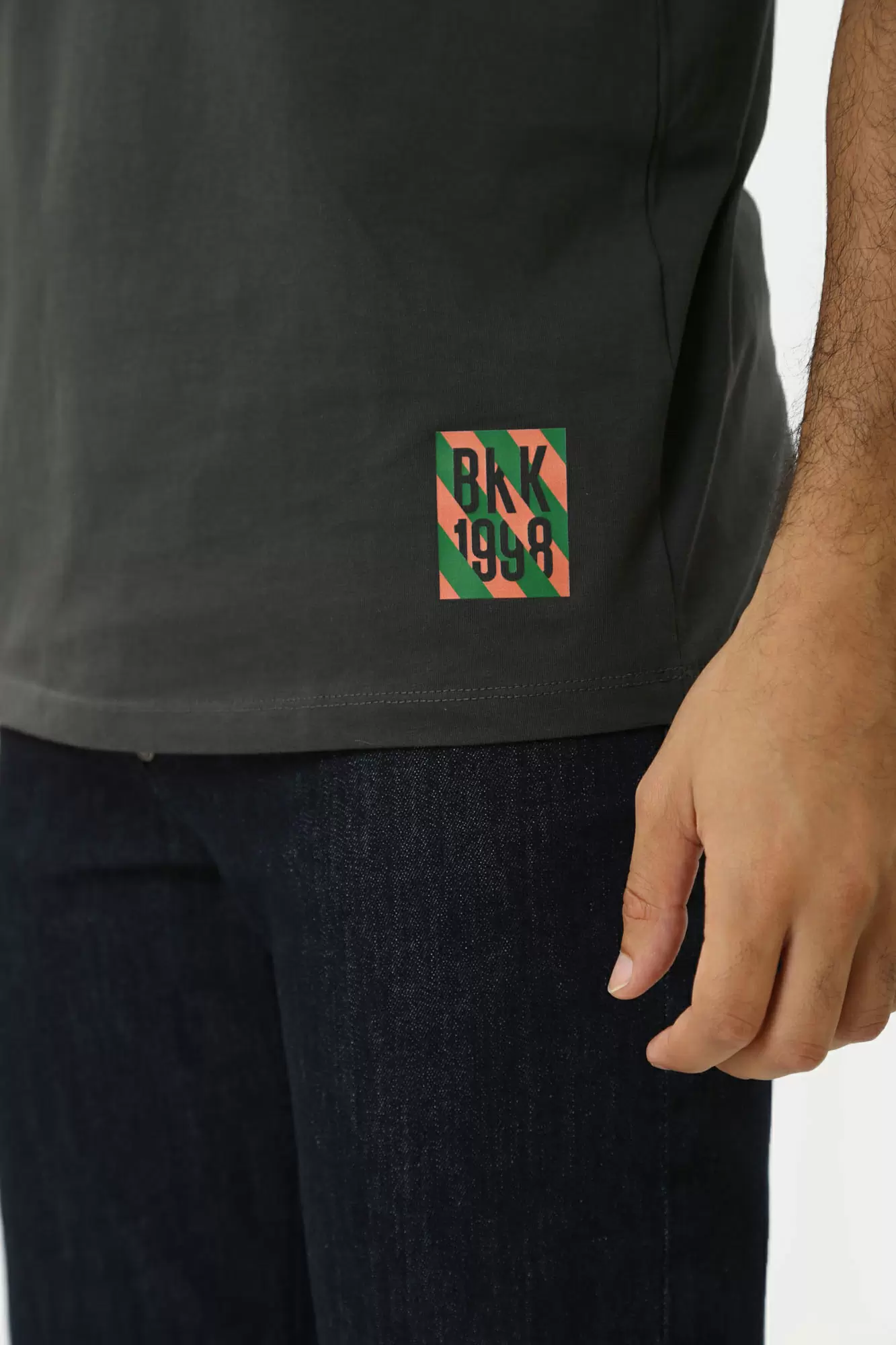 PBMT0258 Футболка Bikkembergs Черный