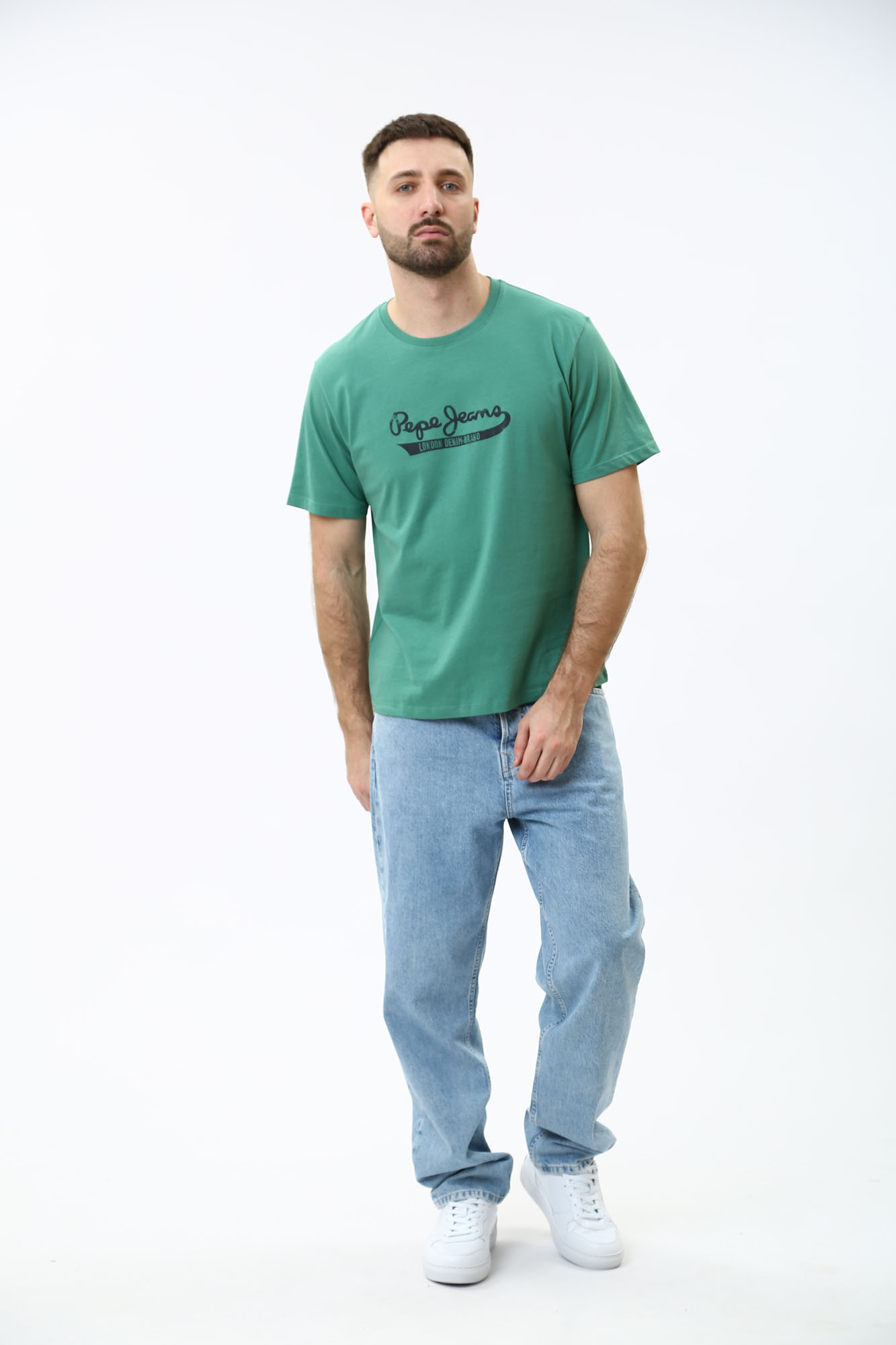 PM509390 Футболка Pepe Jeans Зеленый