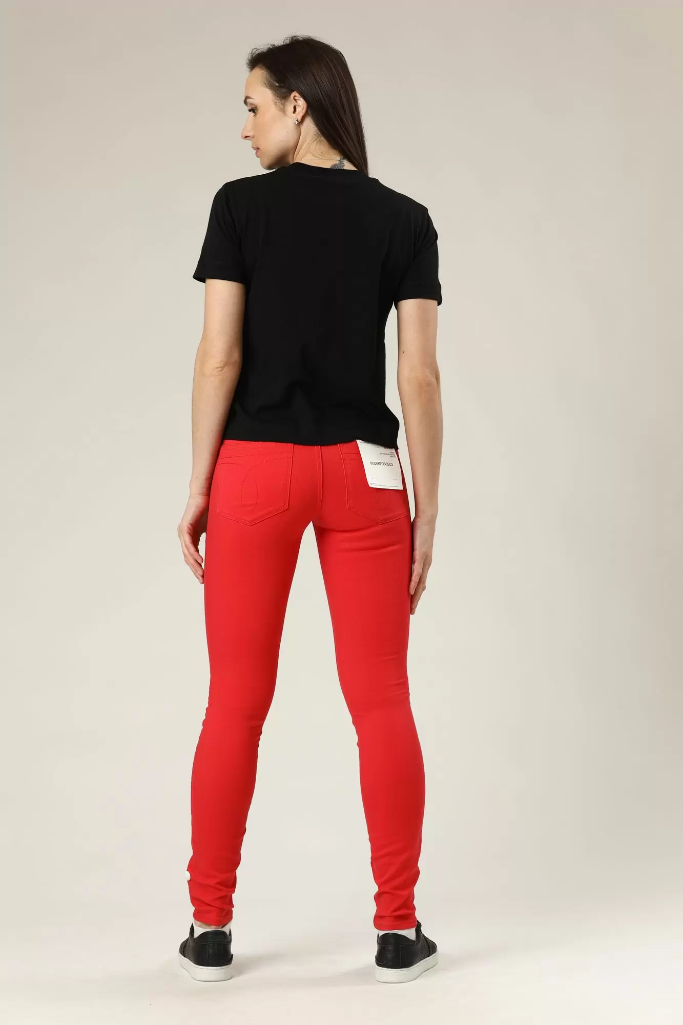 J20J207800_ джинсы mid rise skinny calvin klein jeans 