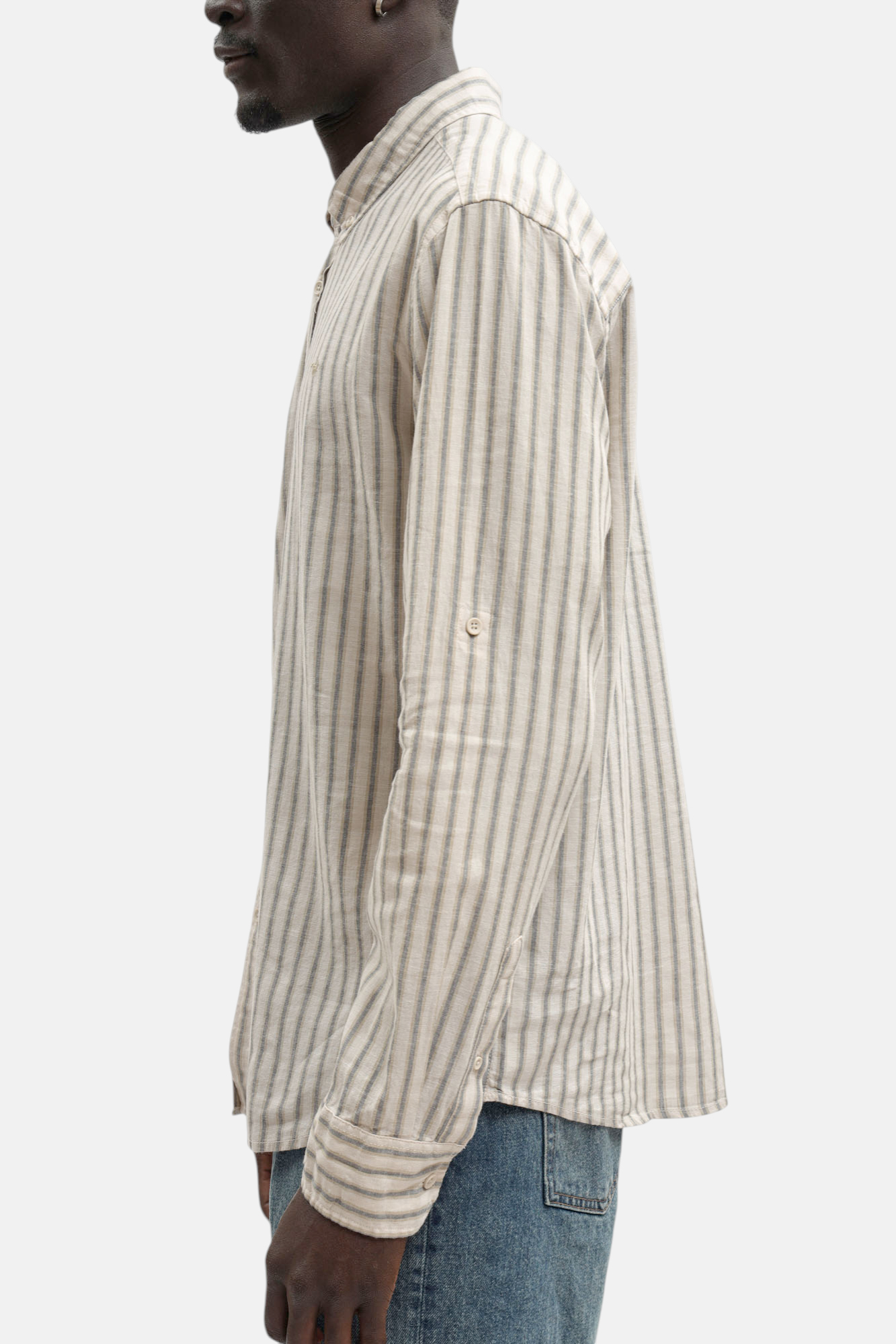 1017540 Рубашка Mustang Бежевый