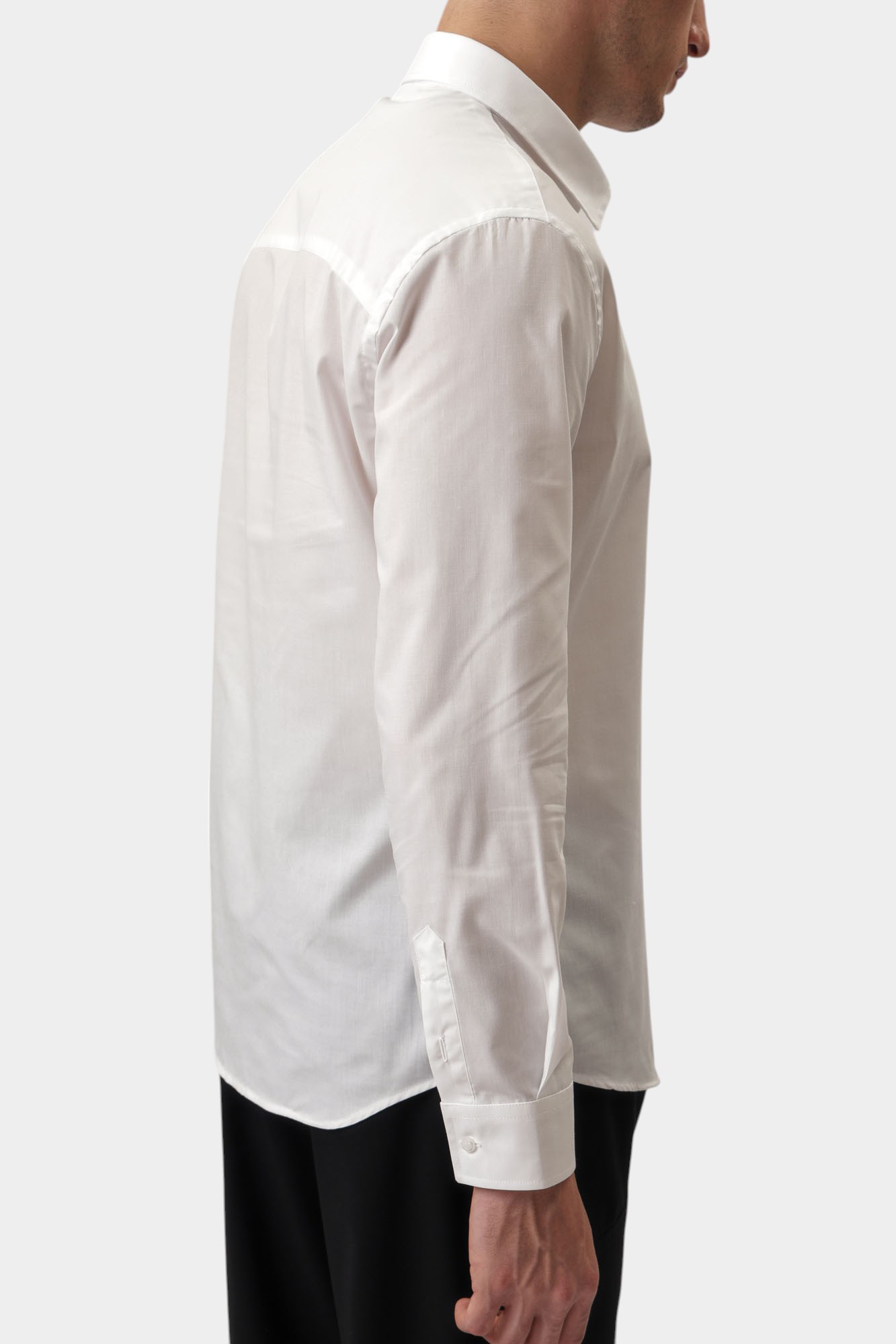 BMS0823 Рубашка с длинным рукавом Bikkembergs Белый