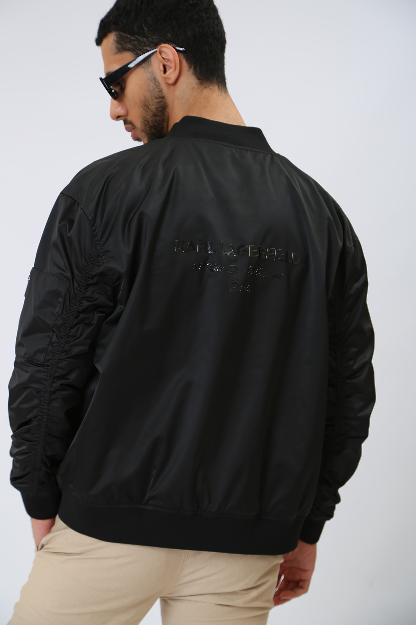 532550_505005 Куртка бомбер Karl Lagerfeld Черный