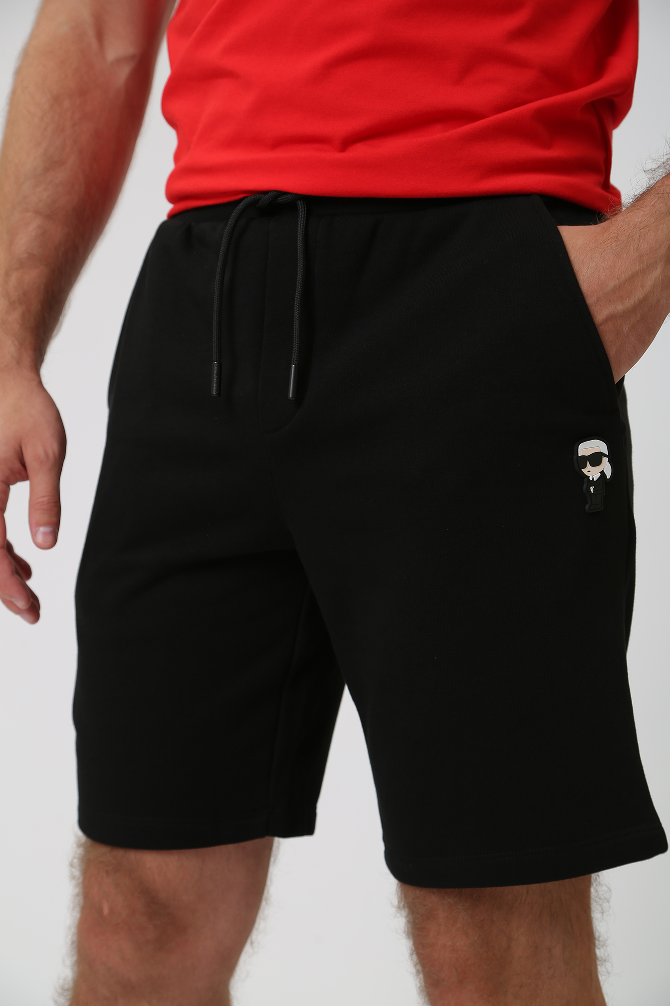 500900_705897 Шорты трикотажные Karl Lagerfeld Черный