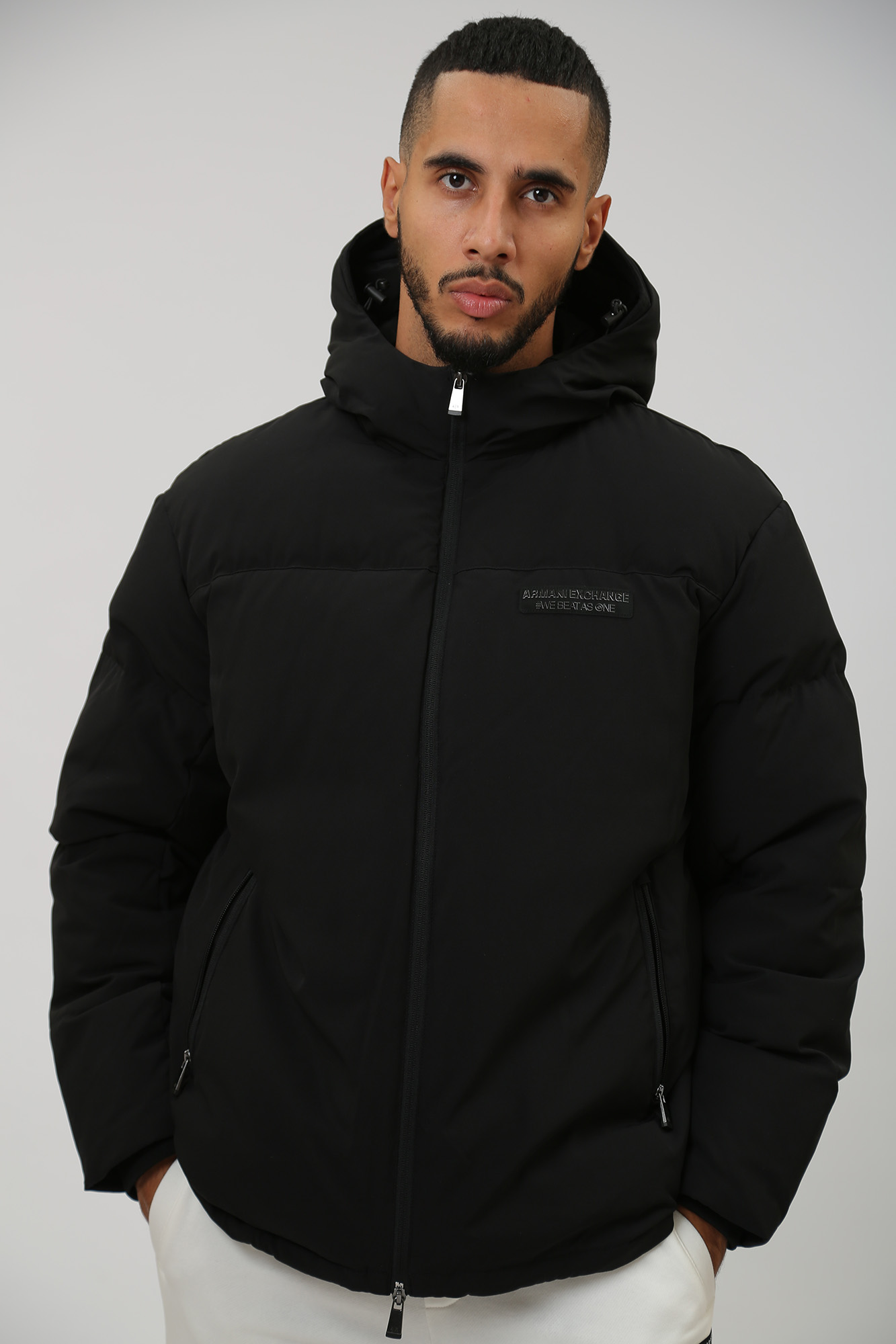 6RZB03_ZNICZ Куртка пуховая Armani Exchange Черный