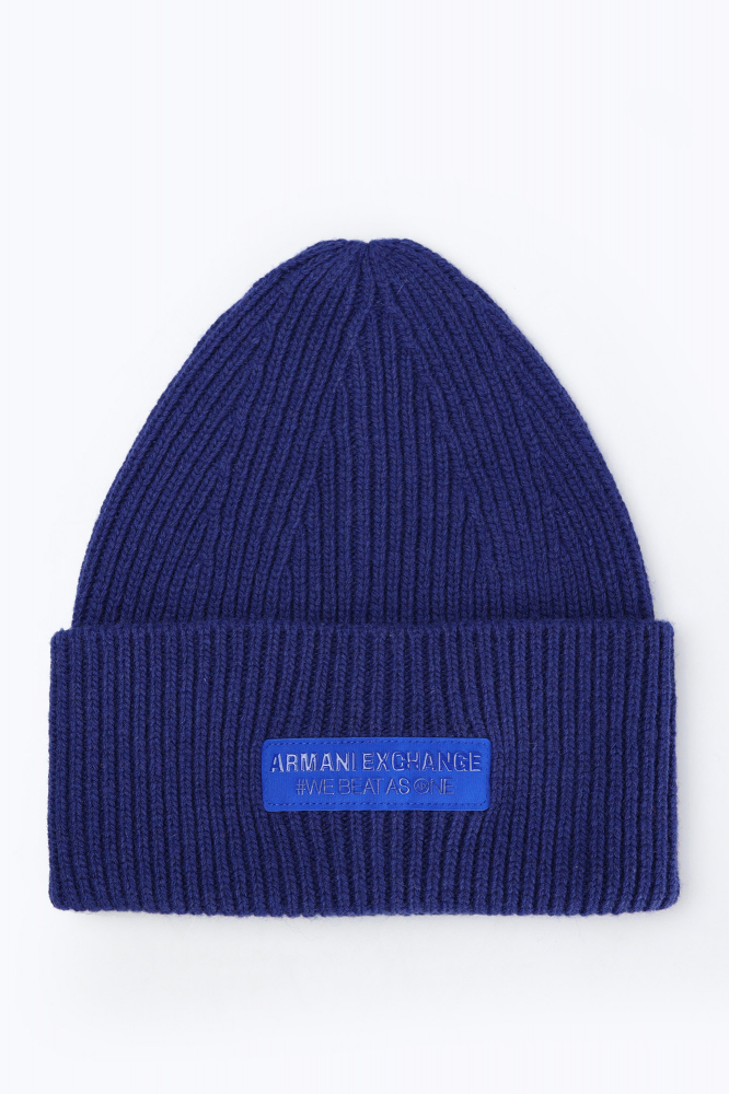 Шарф Trussardi Шерсть Черный