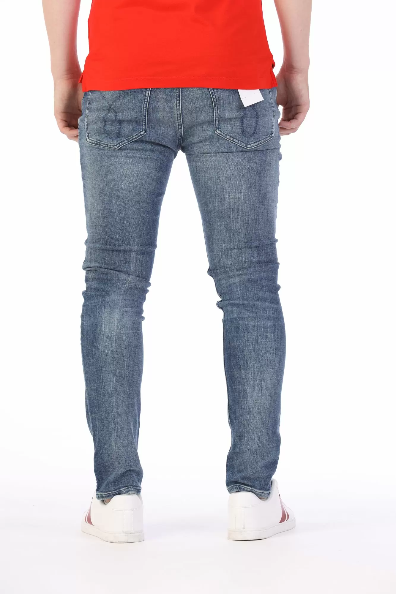 J30J314342_ Джинсы SKINNY Calvin Klein Jeans Голубой