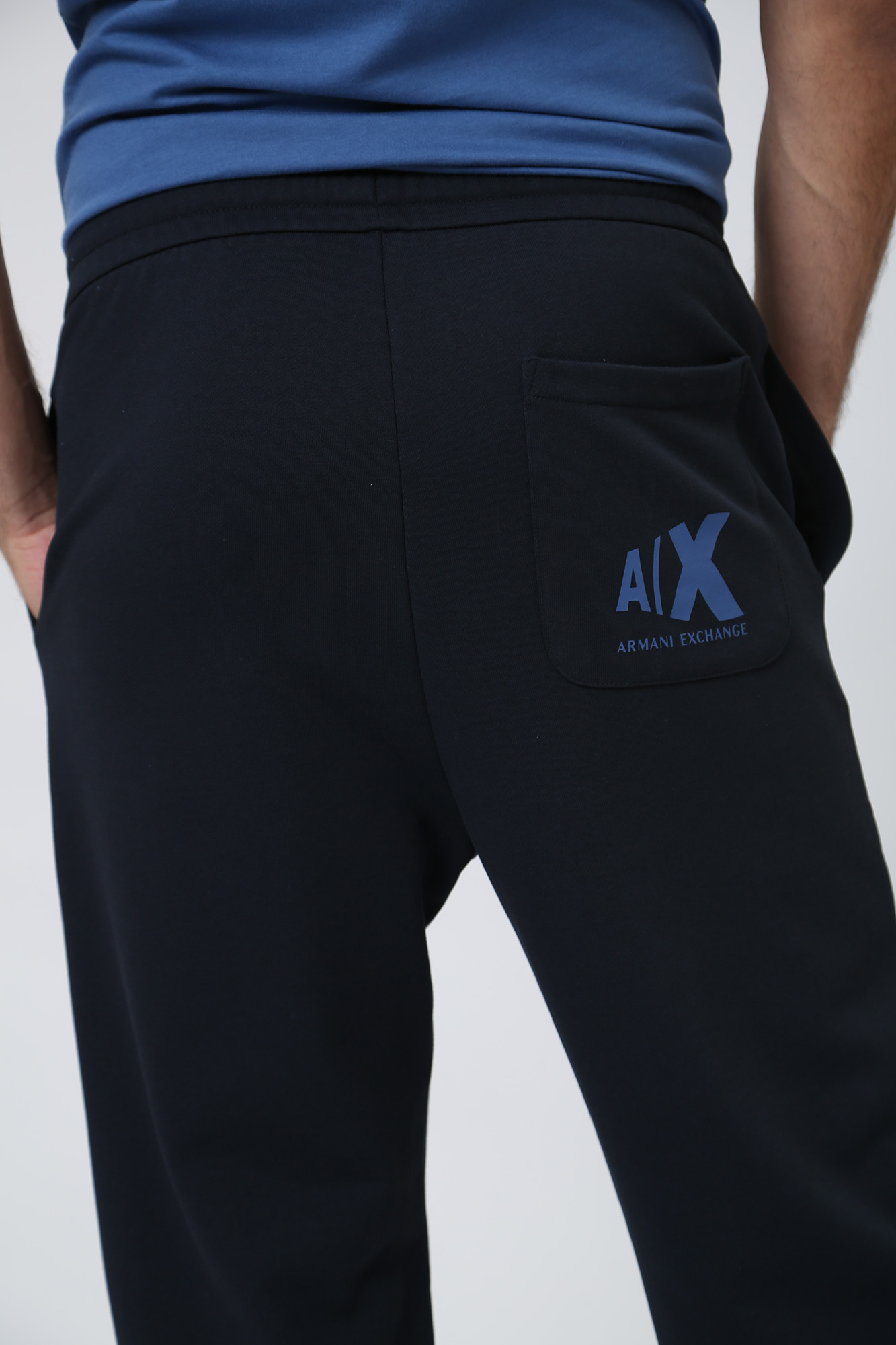 3RZPFA_ZJXAZ Брюки спортивные Armani Exchange Синий