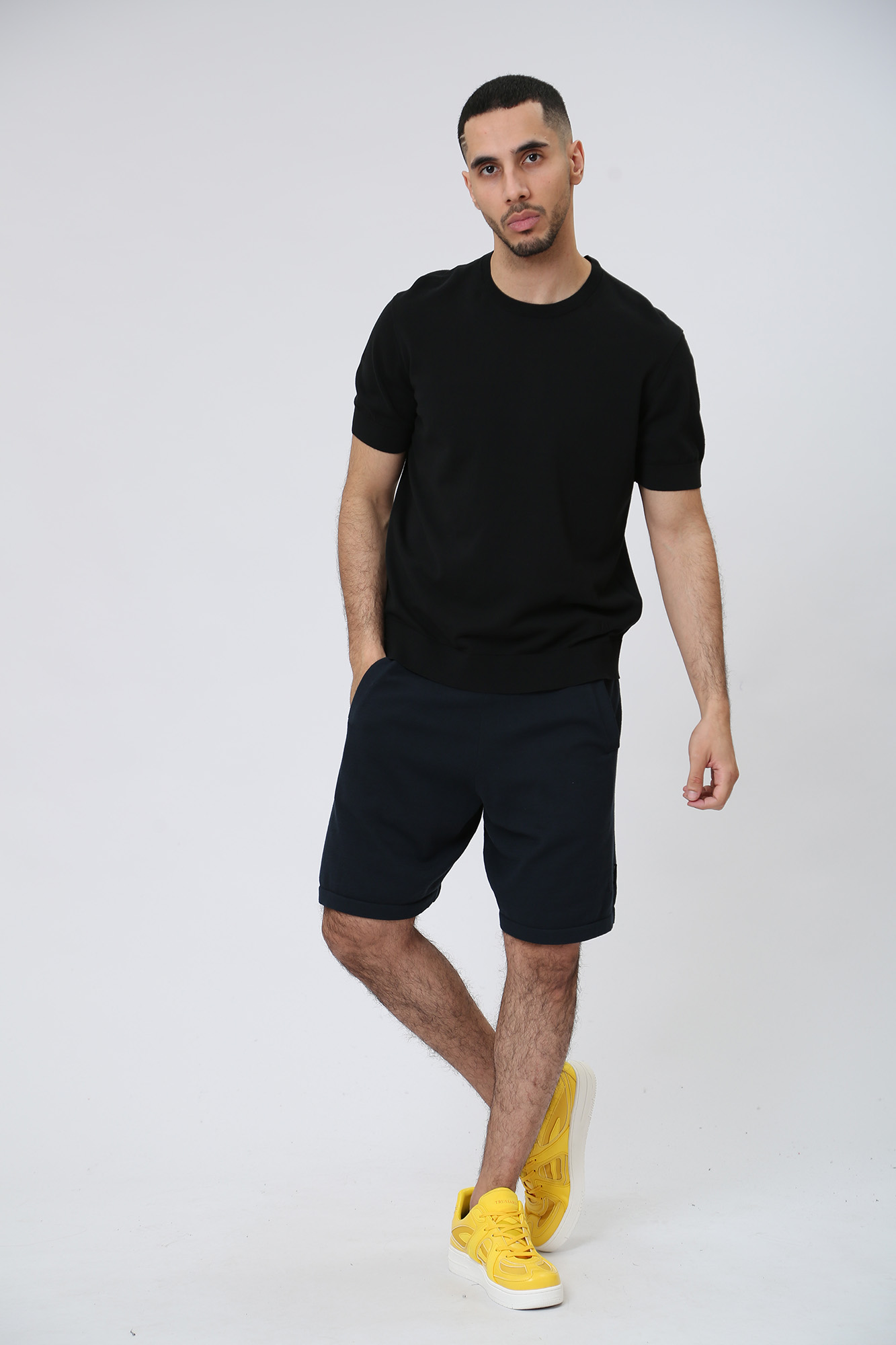 3RZS1H_ZM1MZ Шорты трикотажные Armani Exchange Синий