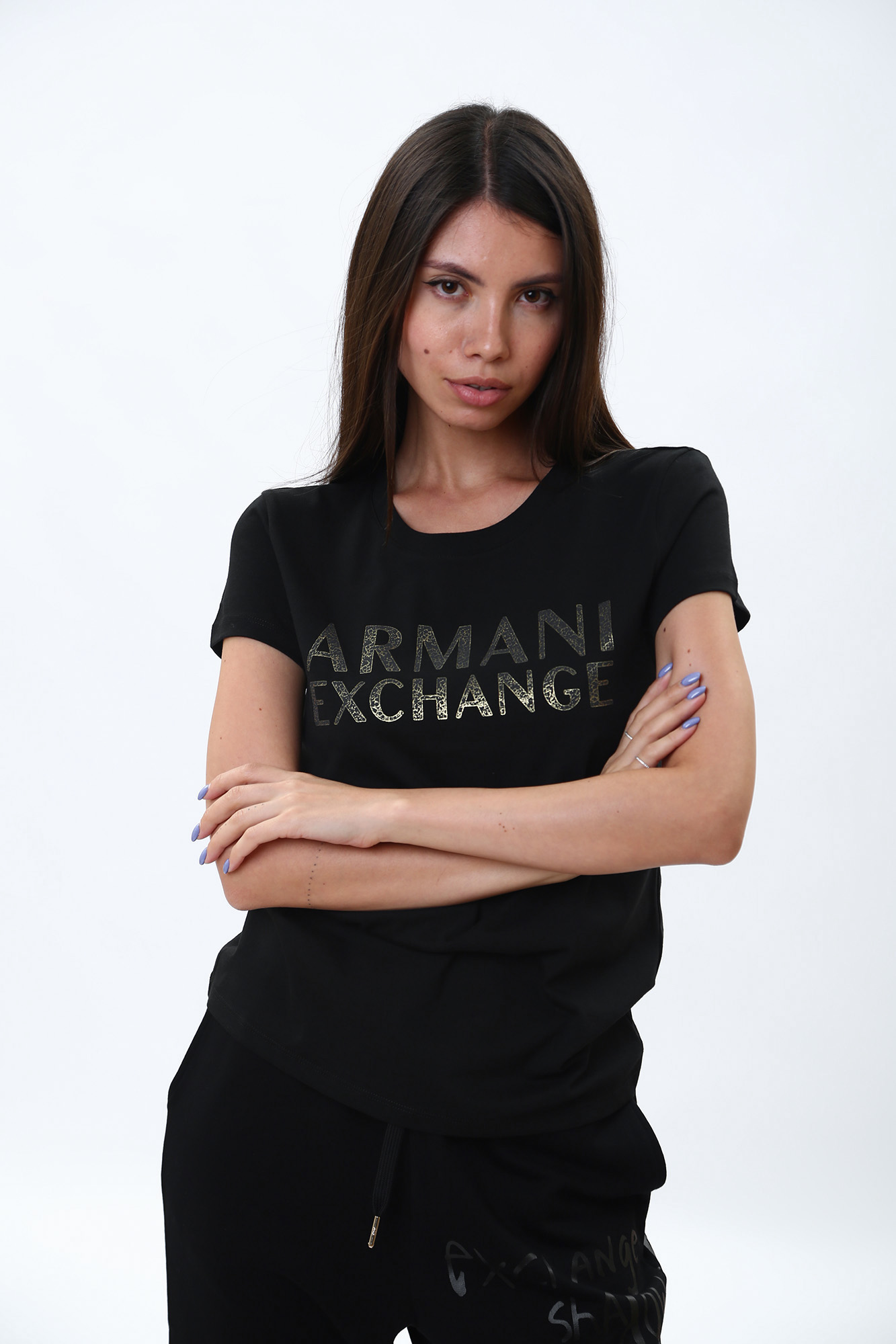 6LYT12_YJ6QZ футболка armani exchange