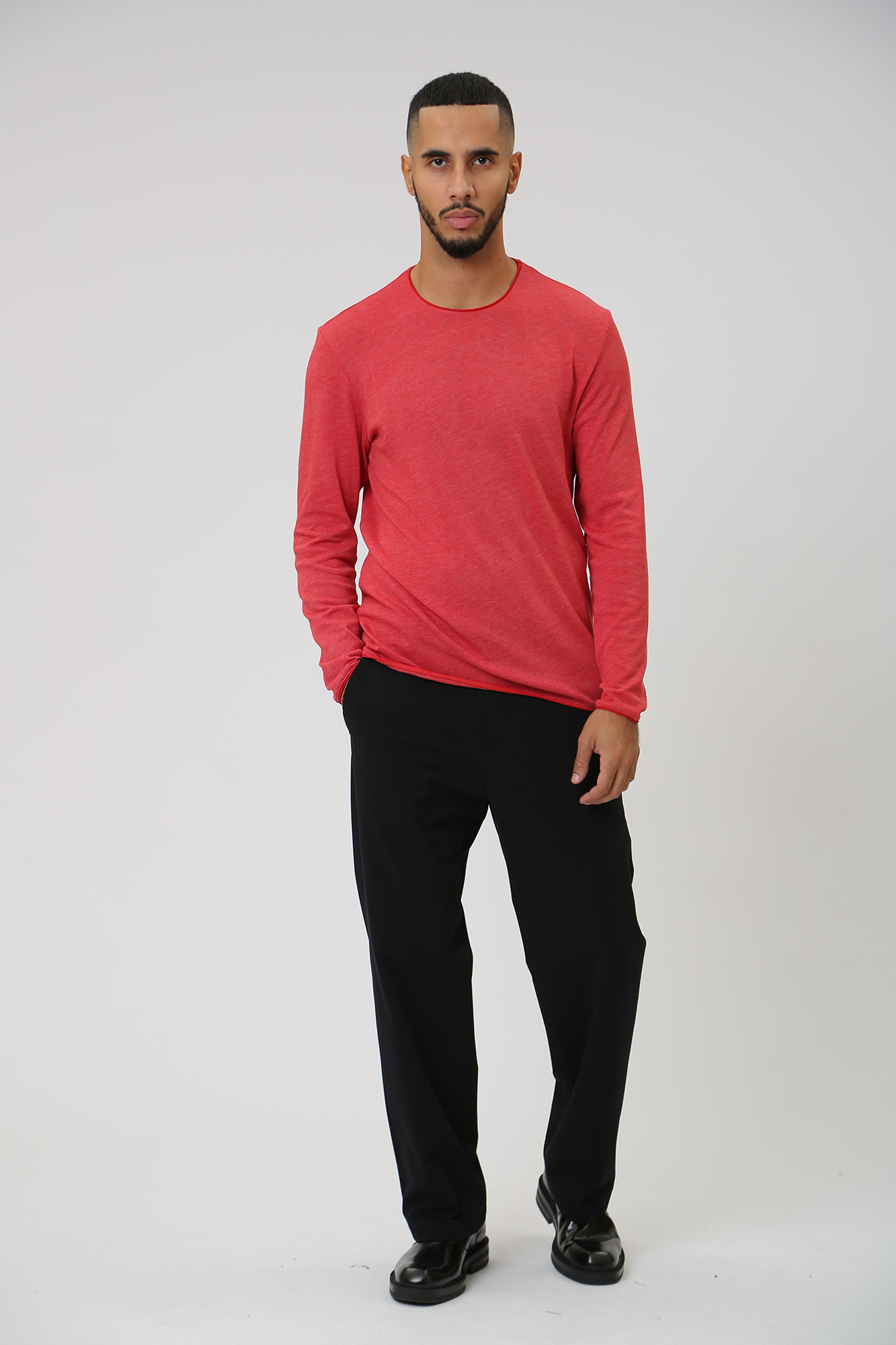 30039854_10008529 Лонгслив Strellson Красный