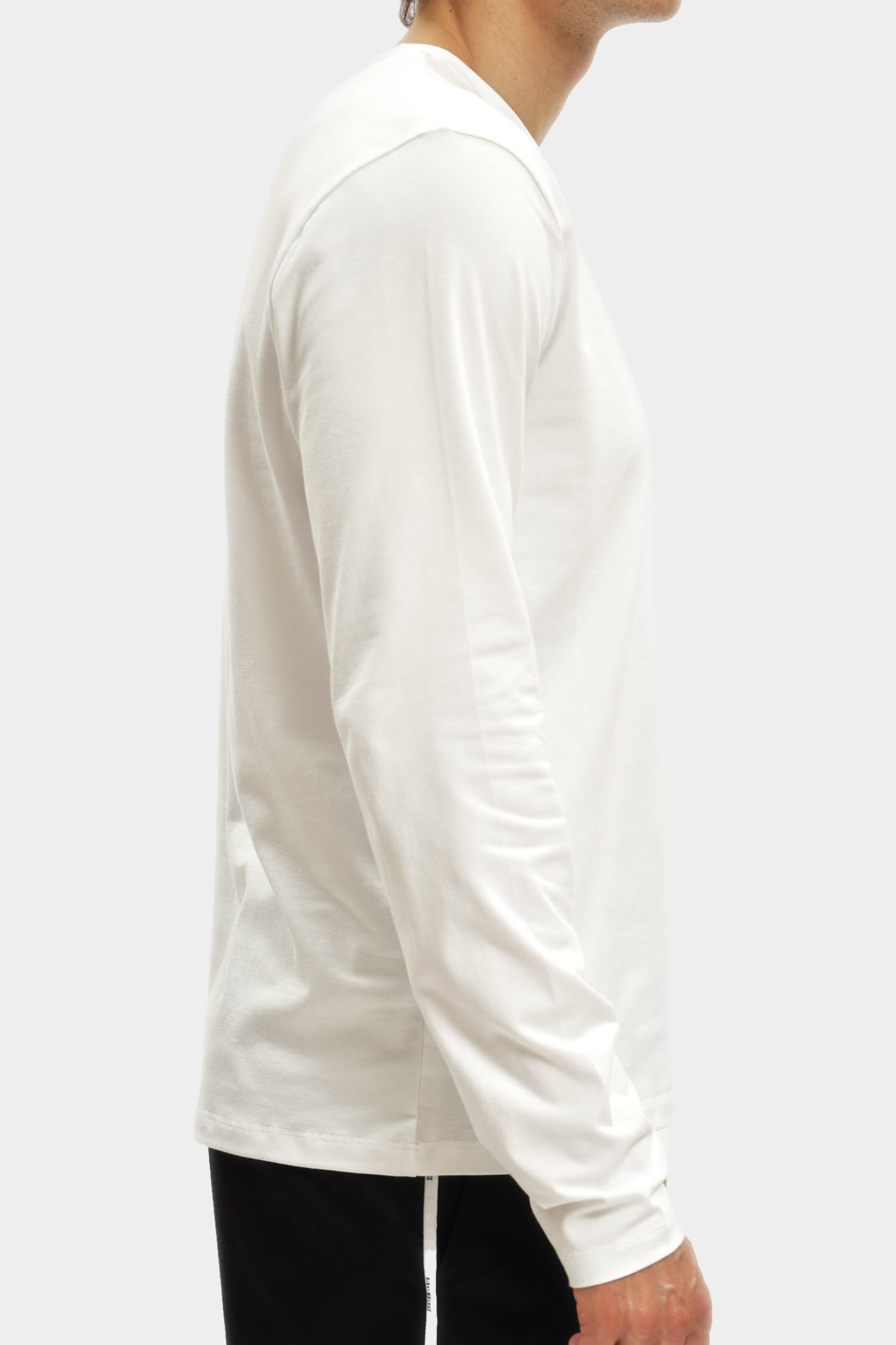 BMT0819ML Лонгслив Bikkembergs Белый