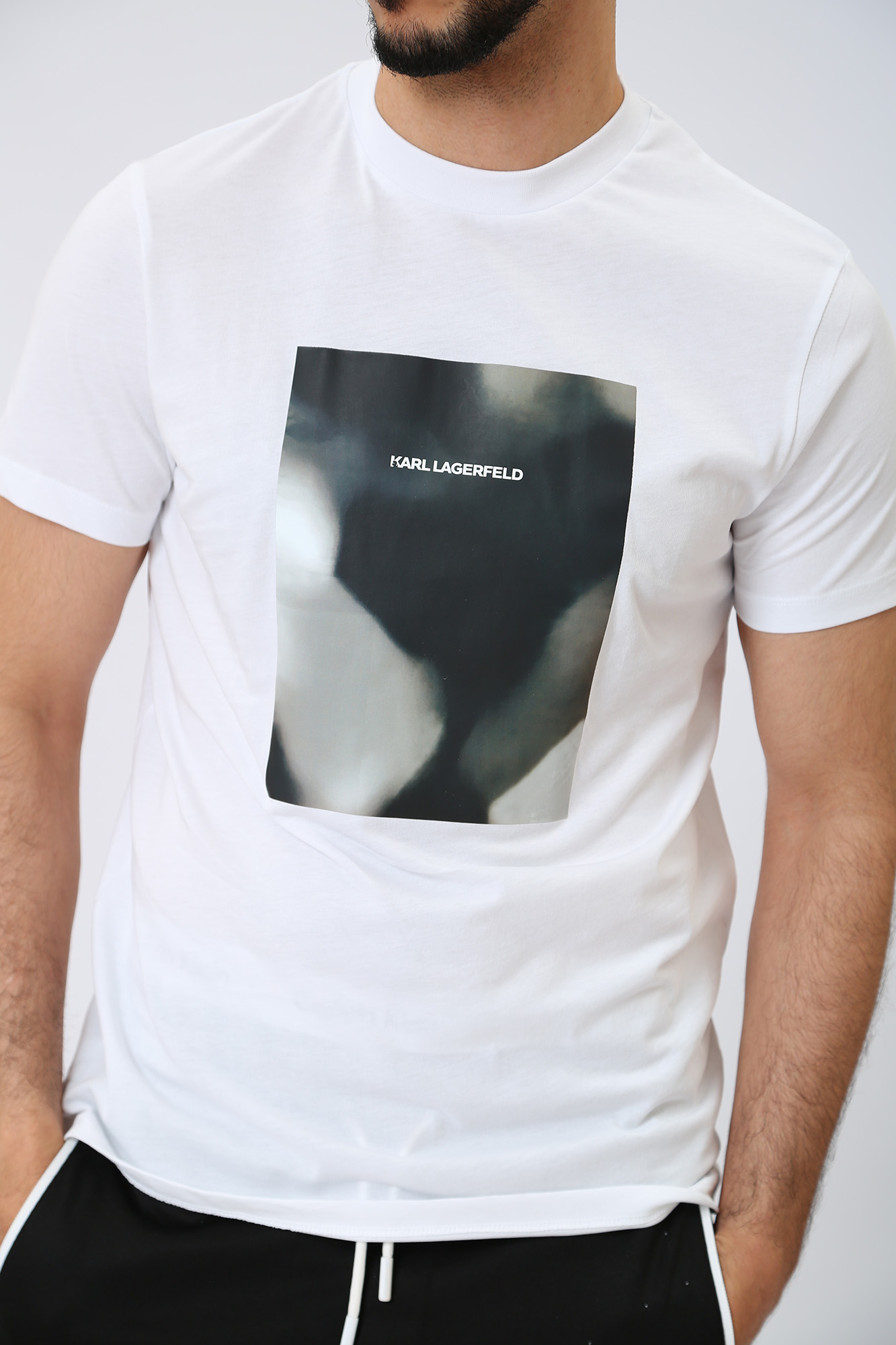 532224_755036 Футболка Karl Lagerfeld Белый