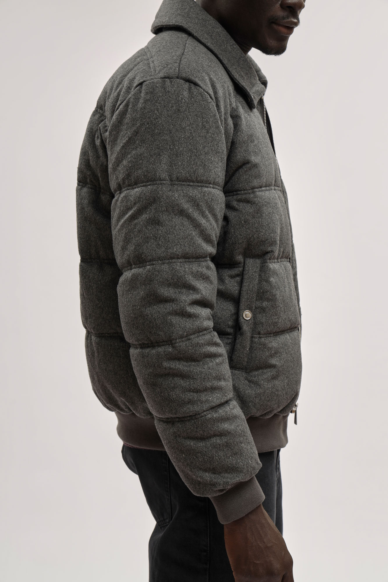 BMG1015B Куртка пуховая Bikkembergs Серый