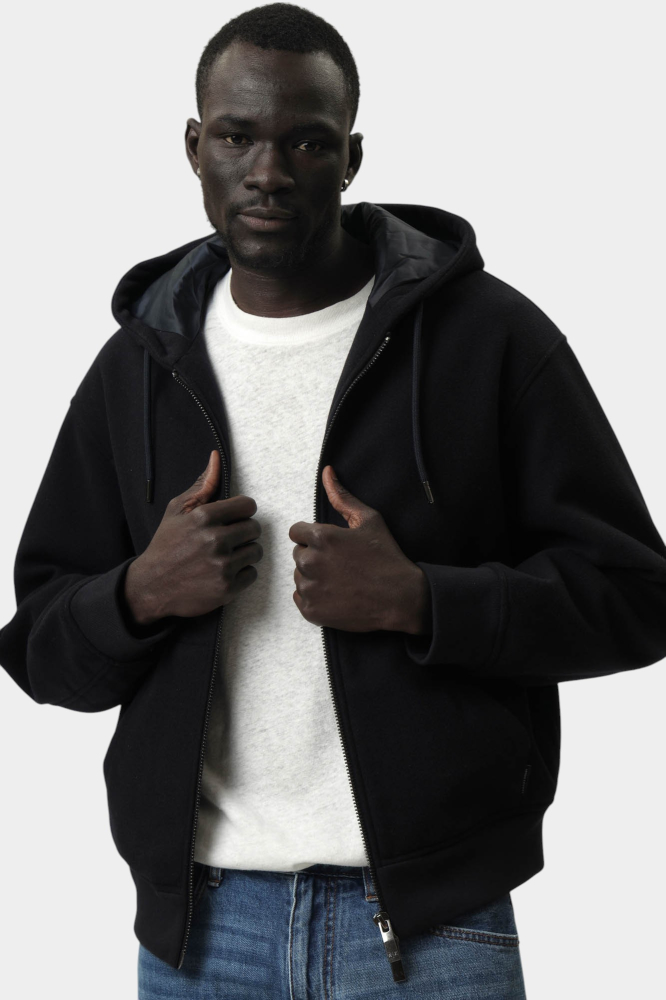 Джемпер Bikkembergs Шерсть Черный