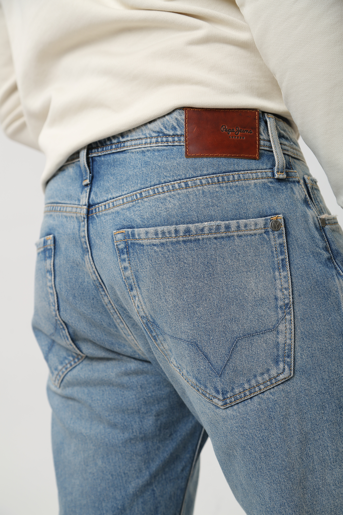 PM207395MI9 Джинсы RELAXED STRAIGHT  Pepe Jeans Голубой