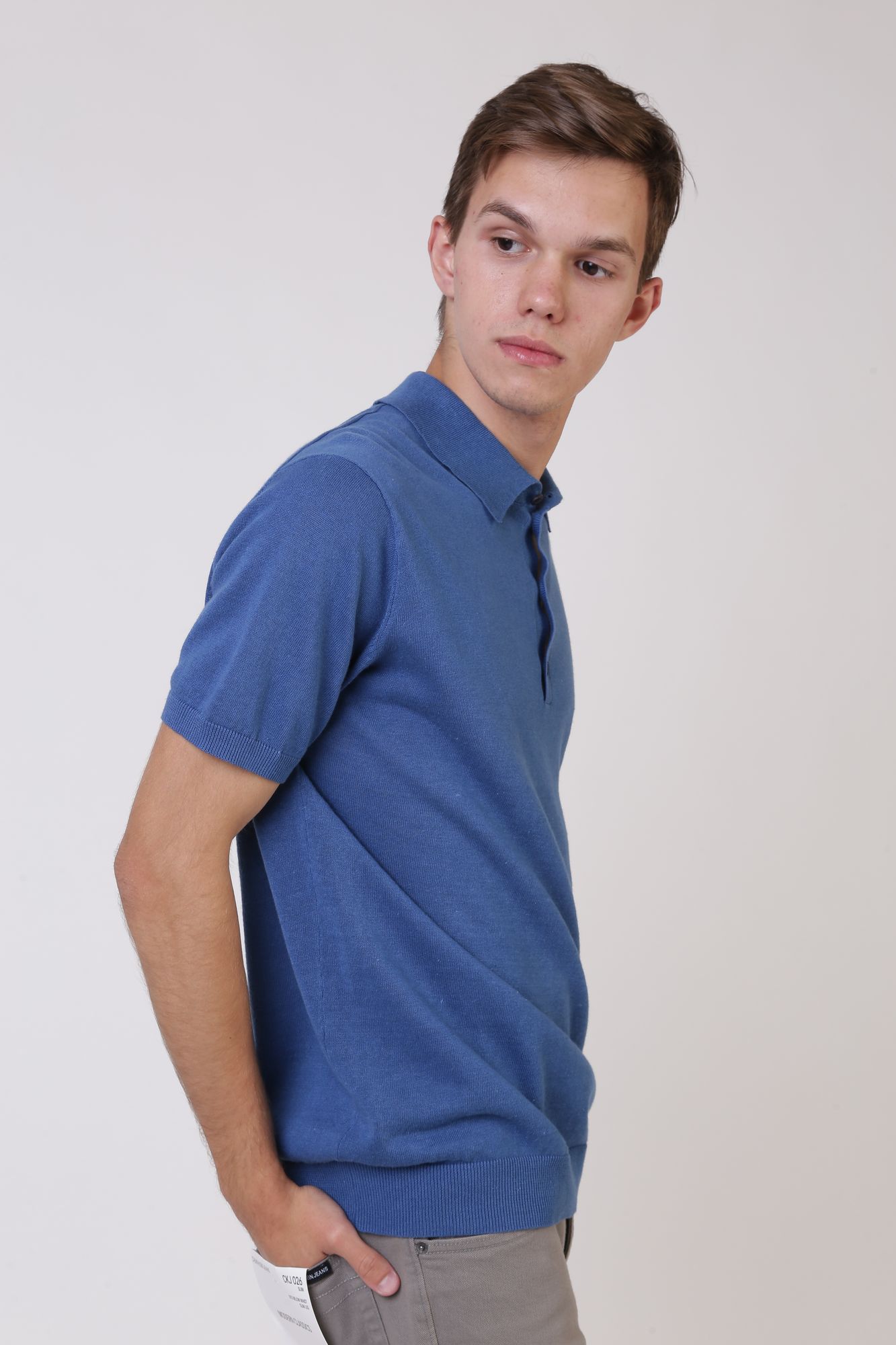 681305_656025 Поло Lagerfeld Синий