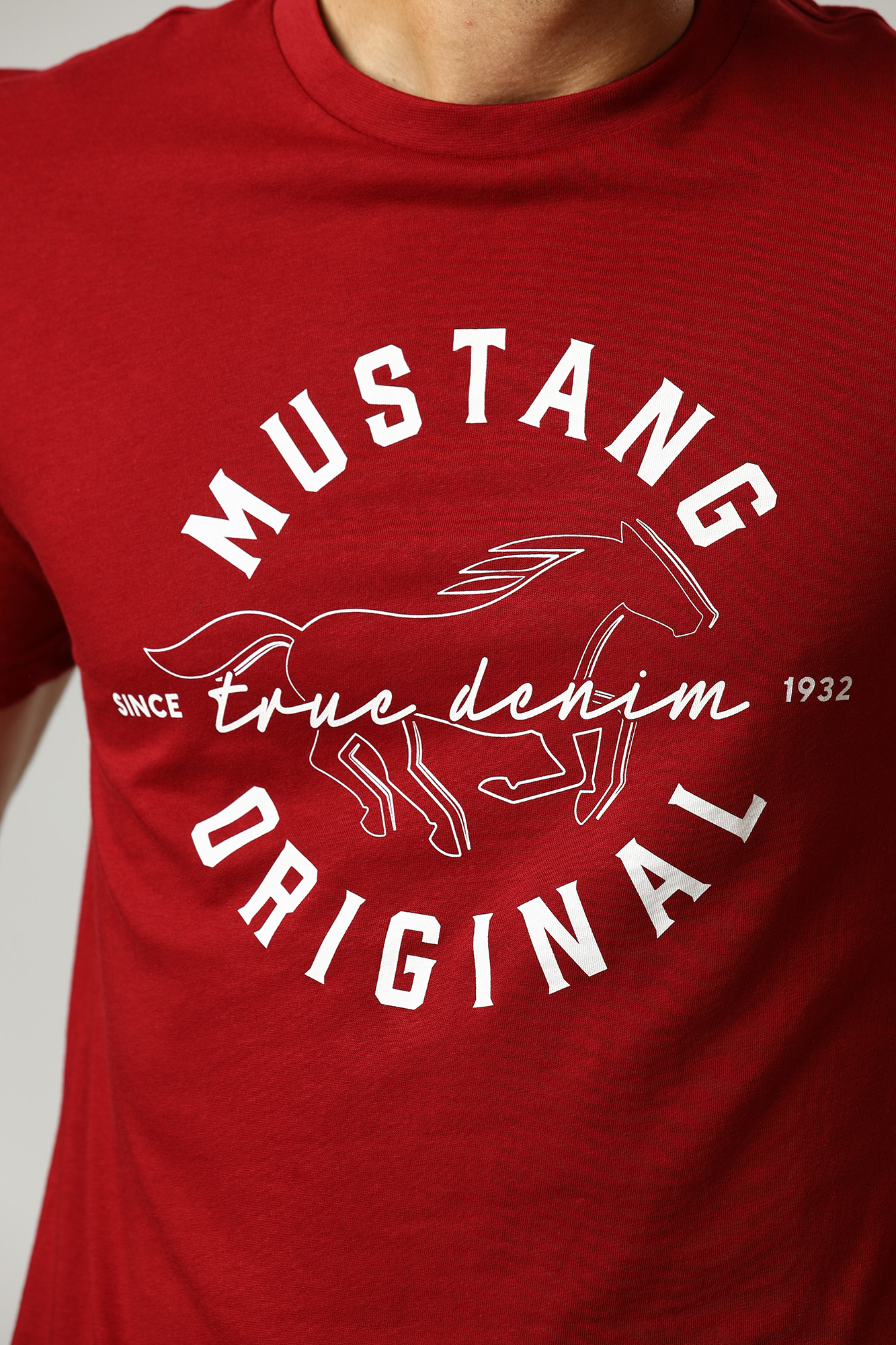 1012766-7194 Футболка Mustang Красный