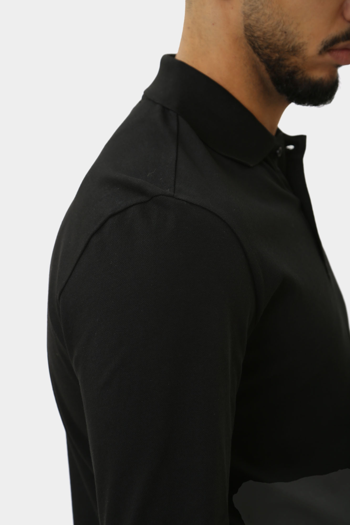 PBMT0271 Поло с длинным рукавом Bikkembergs Черный