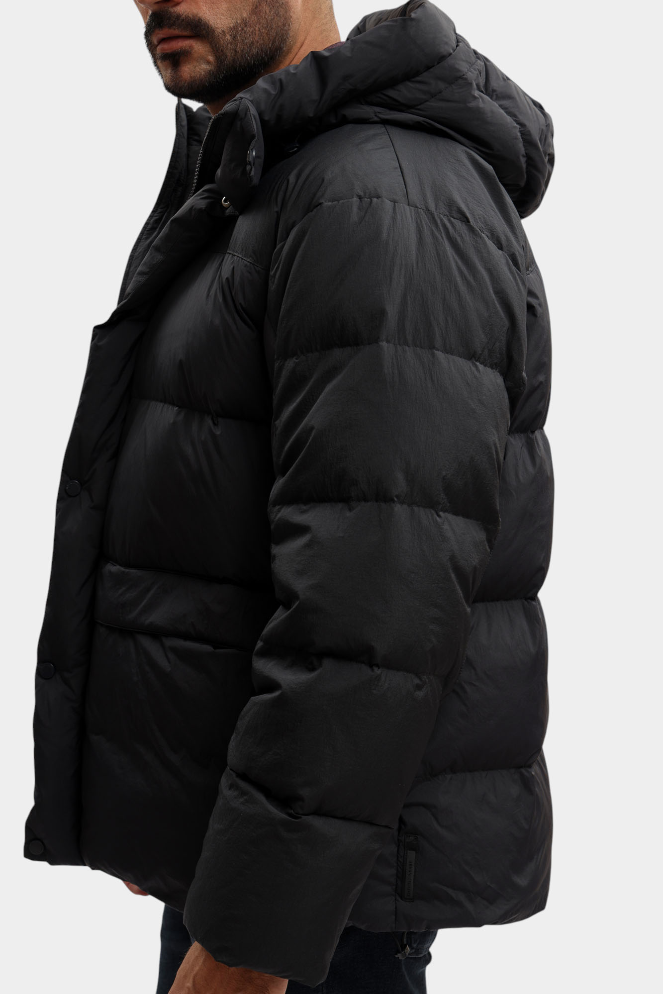 XM001128_AF16650 Куртка пуховая Armani Exchange Синий