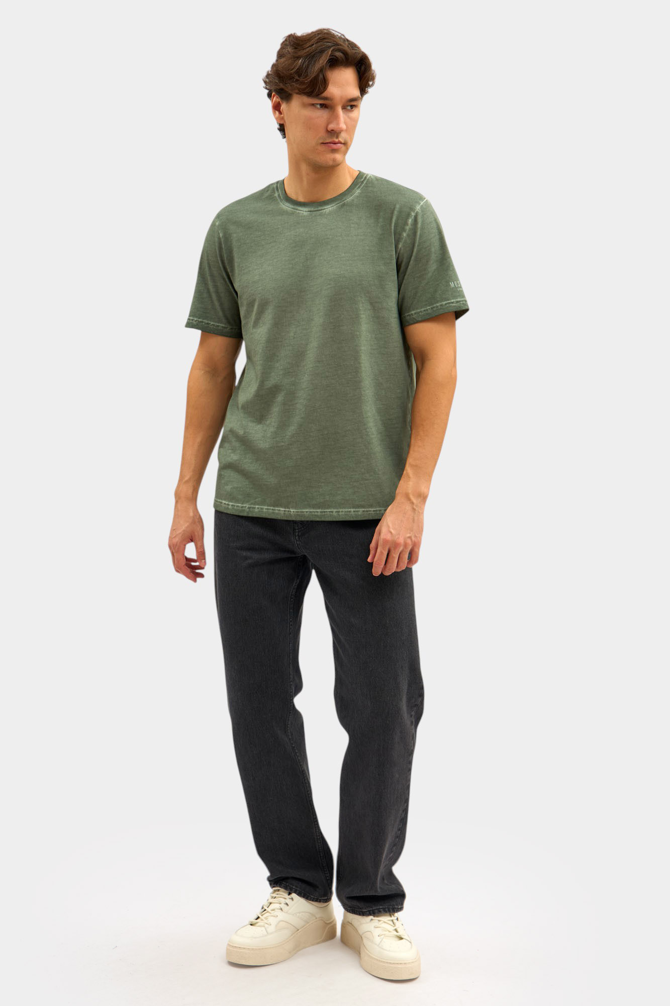 1016860 Футболка Mustang Зеленый