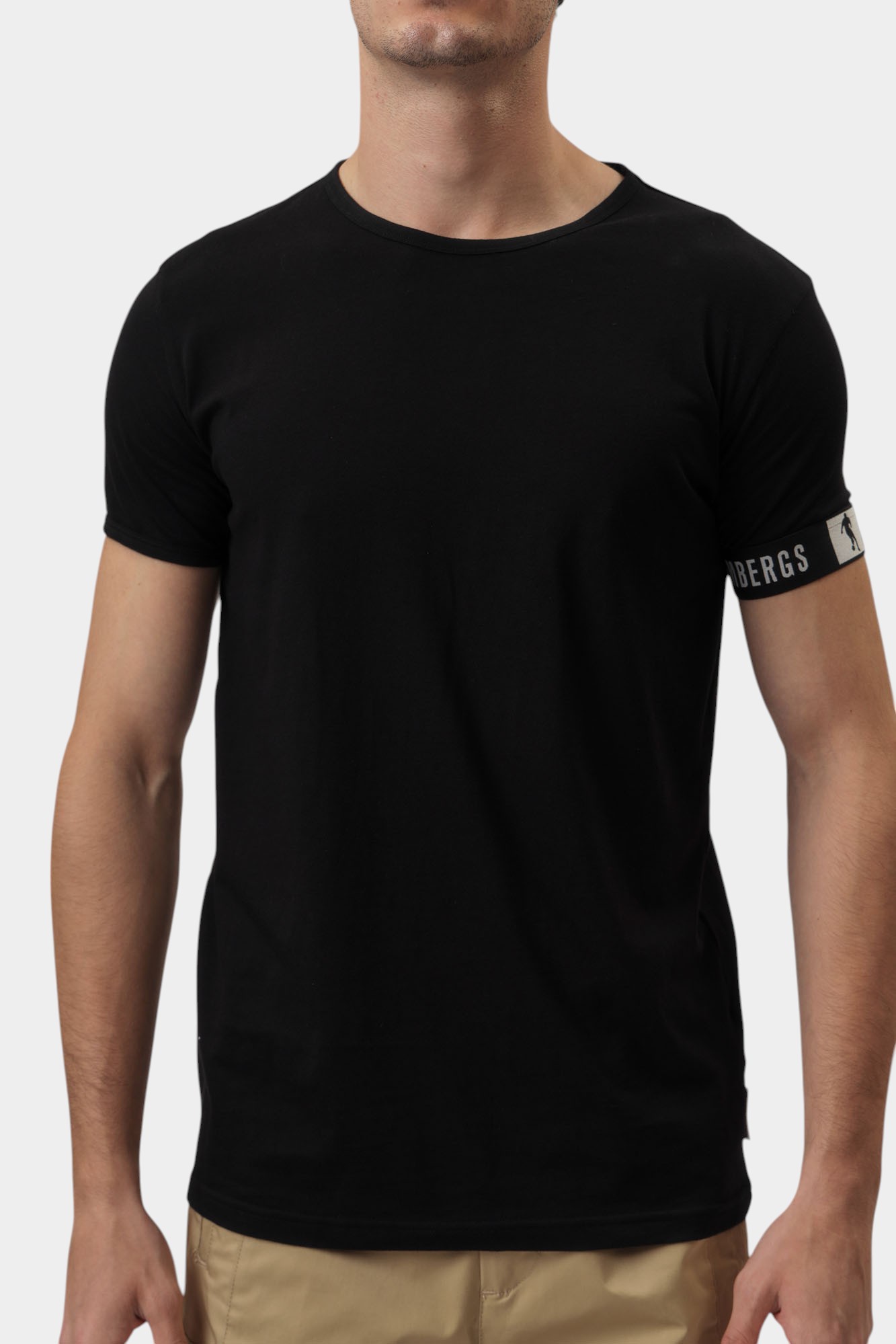 BKK42UTS17SI Футболка Bikkembergs Черный