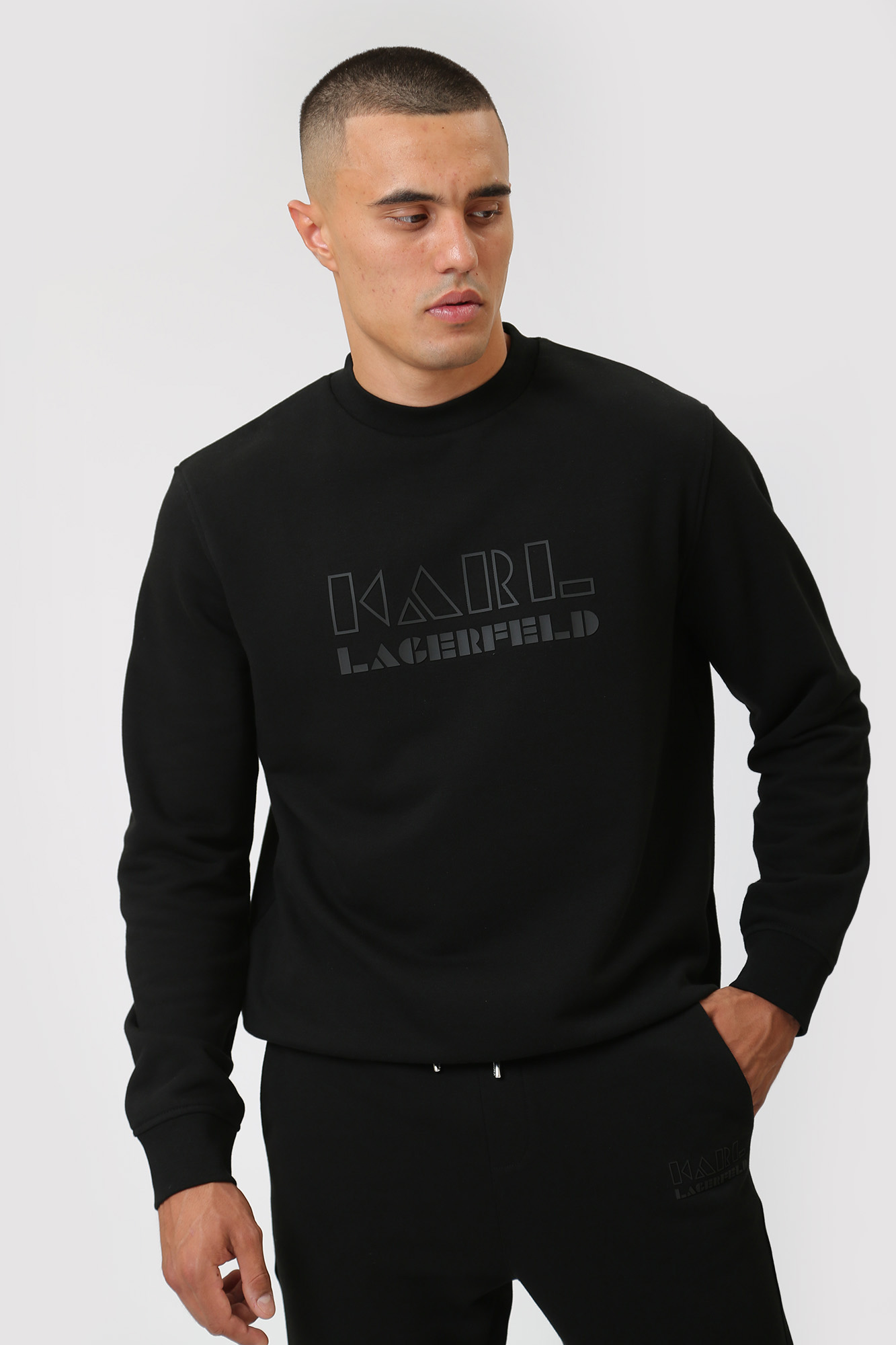 533910_705060 Свитшот Karl Lagerfeld Черный