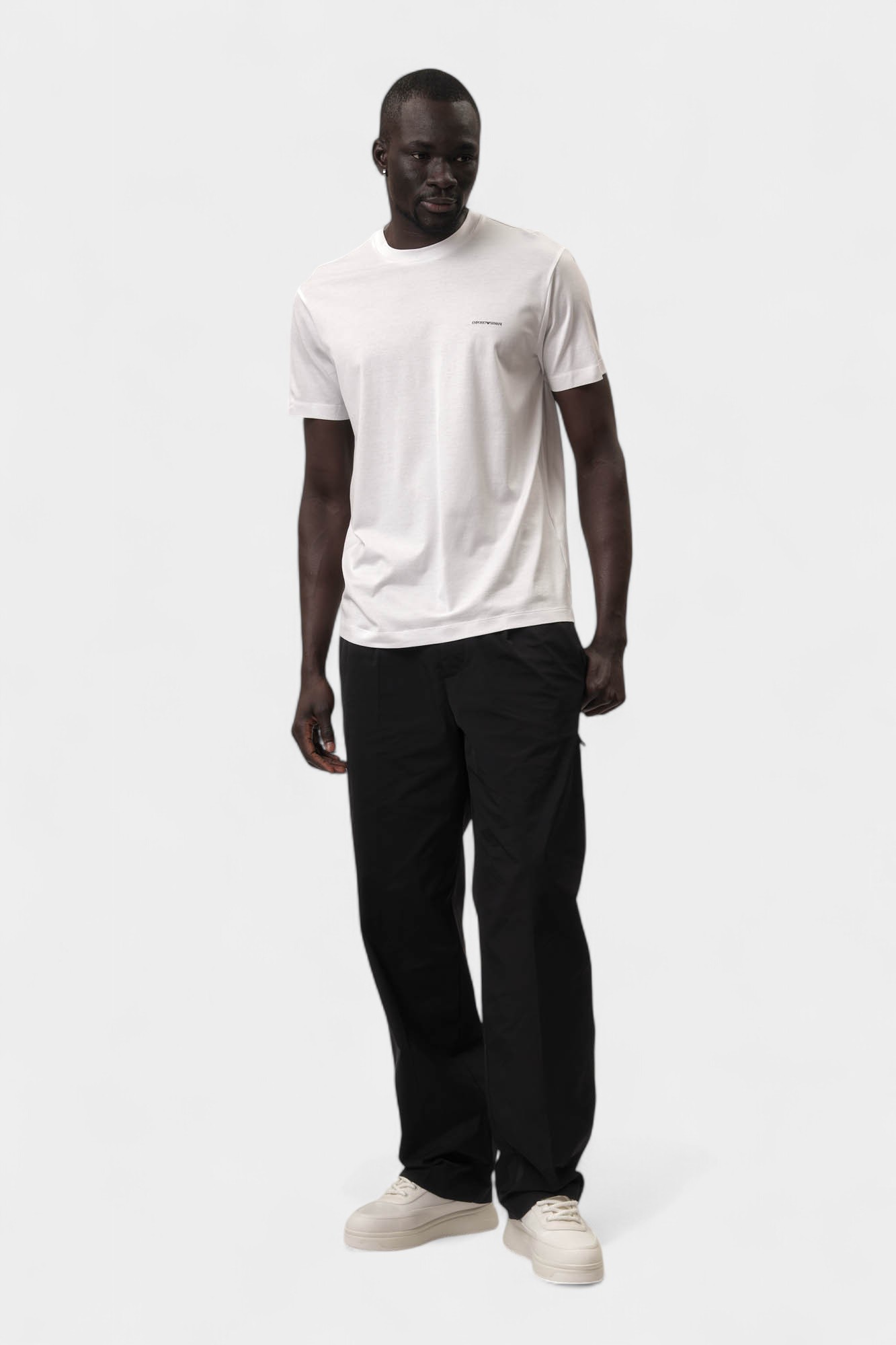 EM001463_AF13810 Брюки Emporio Armani Белый
