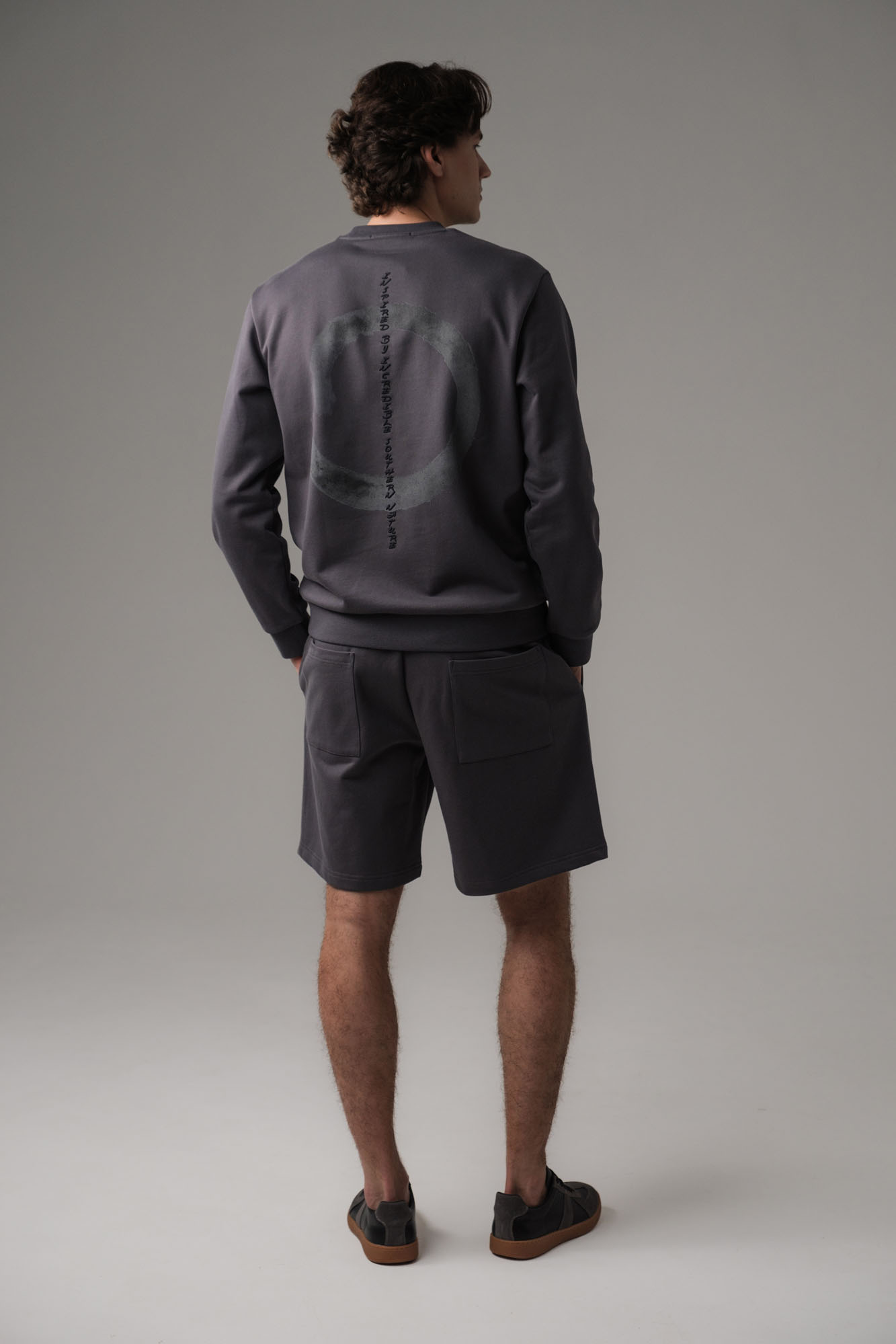 M-251-MA-20-8006 Шорты спортивные The Hills Серый