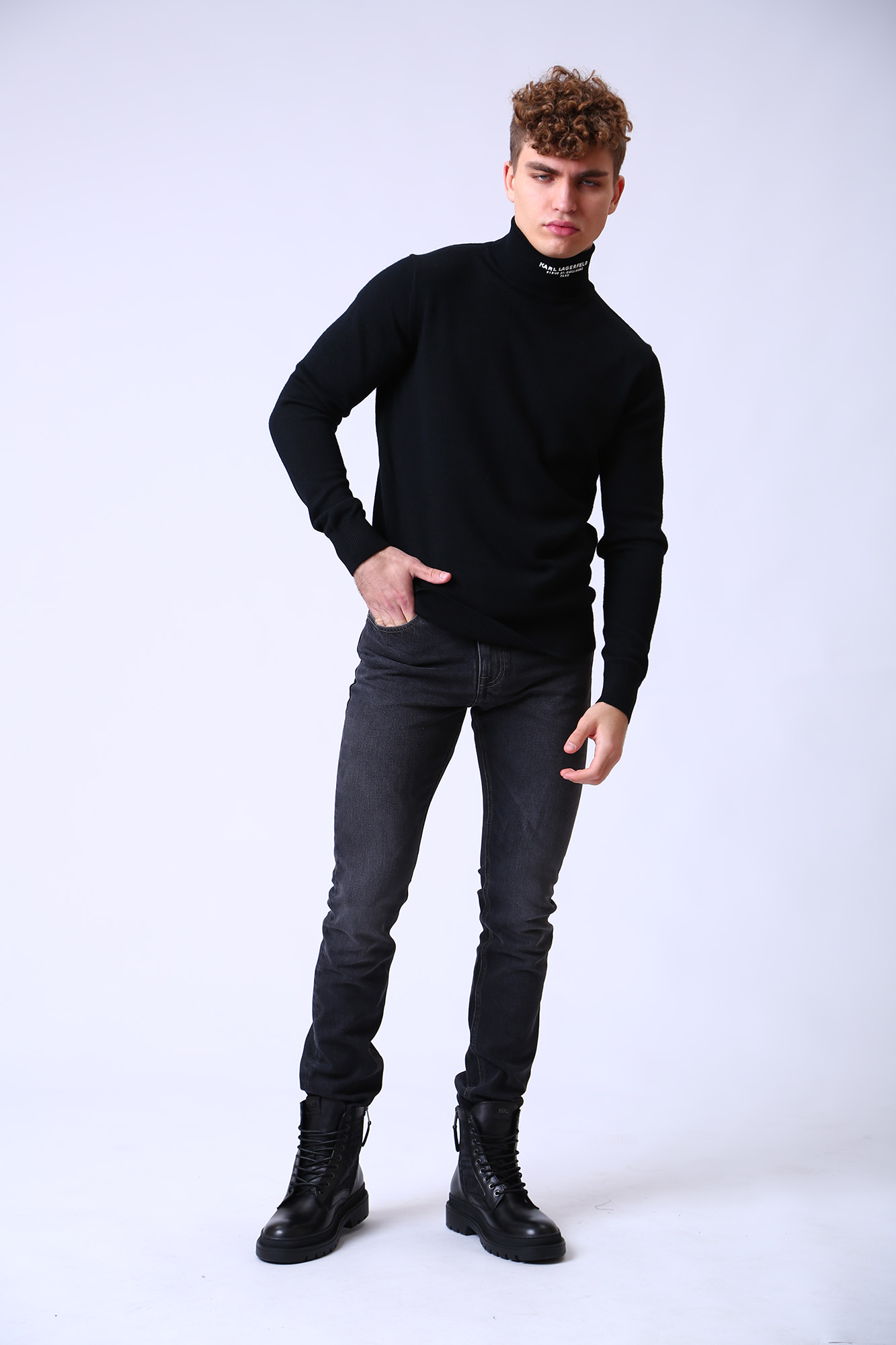 524399_655019 Водолазка Karl Lagerfeld Черный