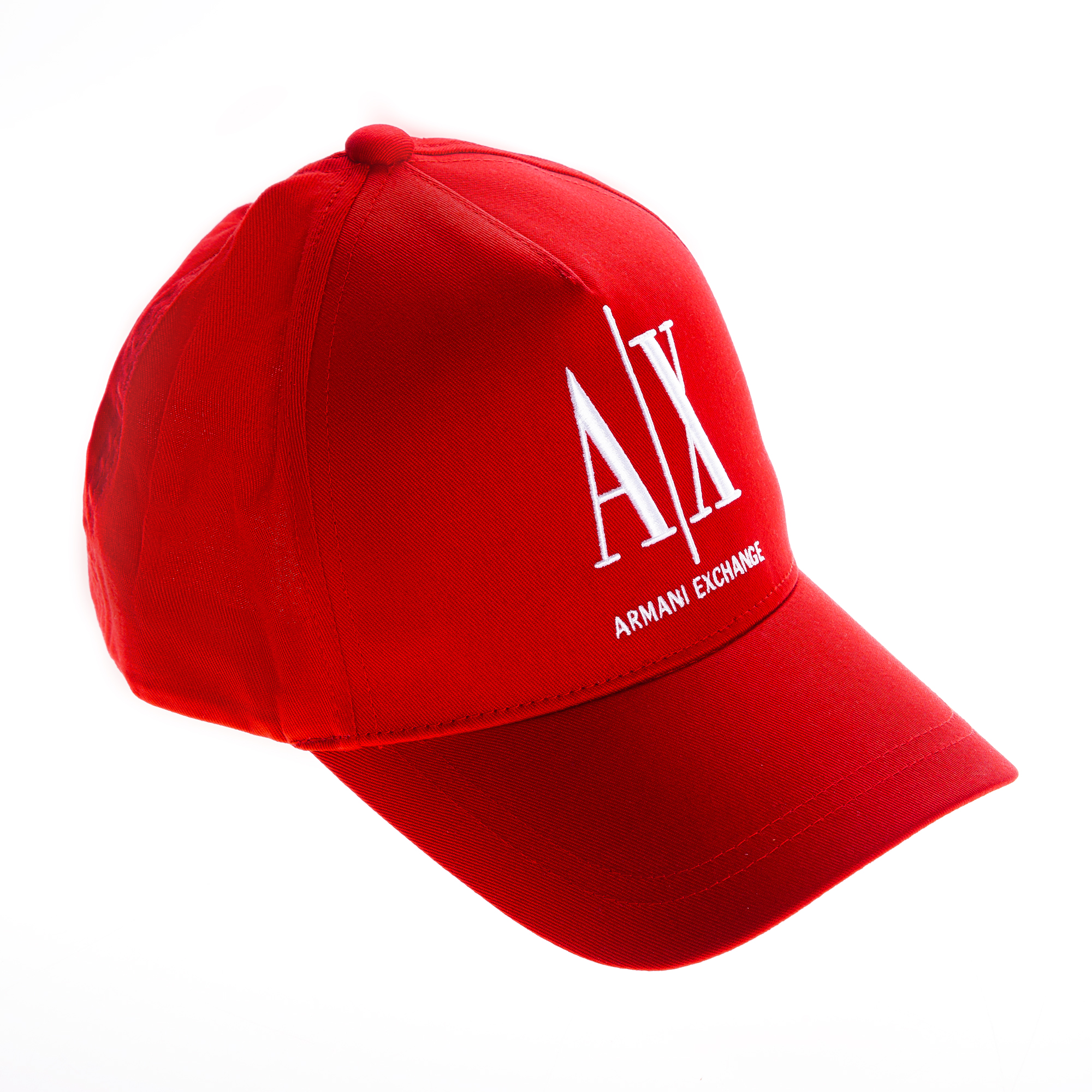 armani exchange red cap