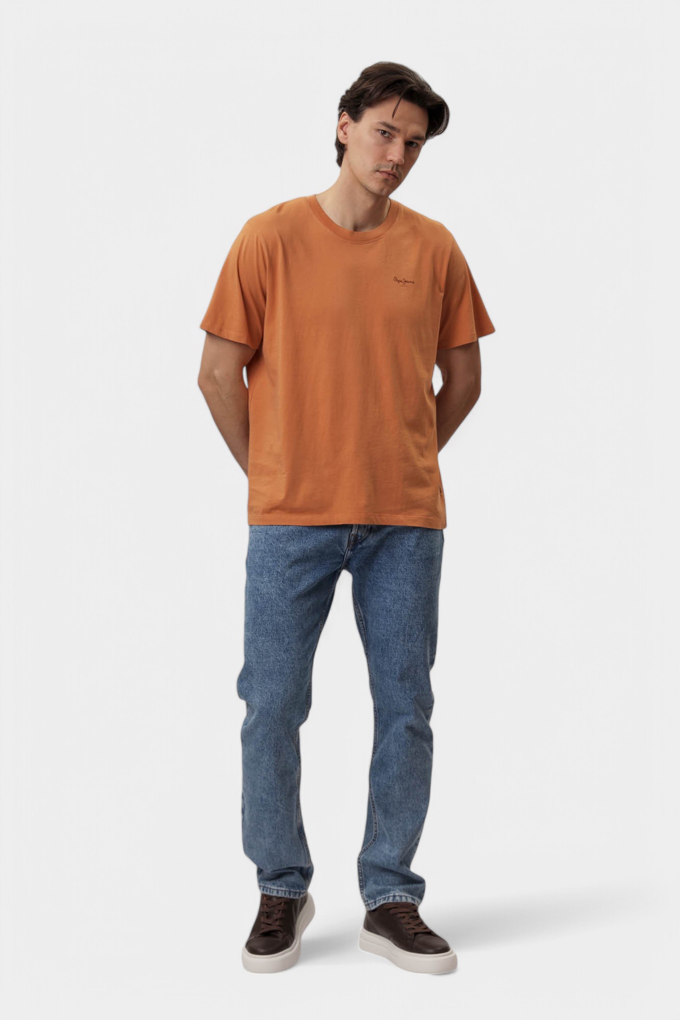 PM508664 Футболка Pepe Jeans Оранжевый