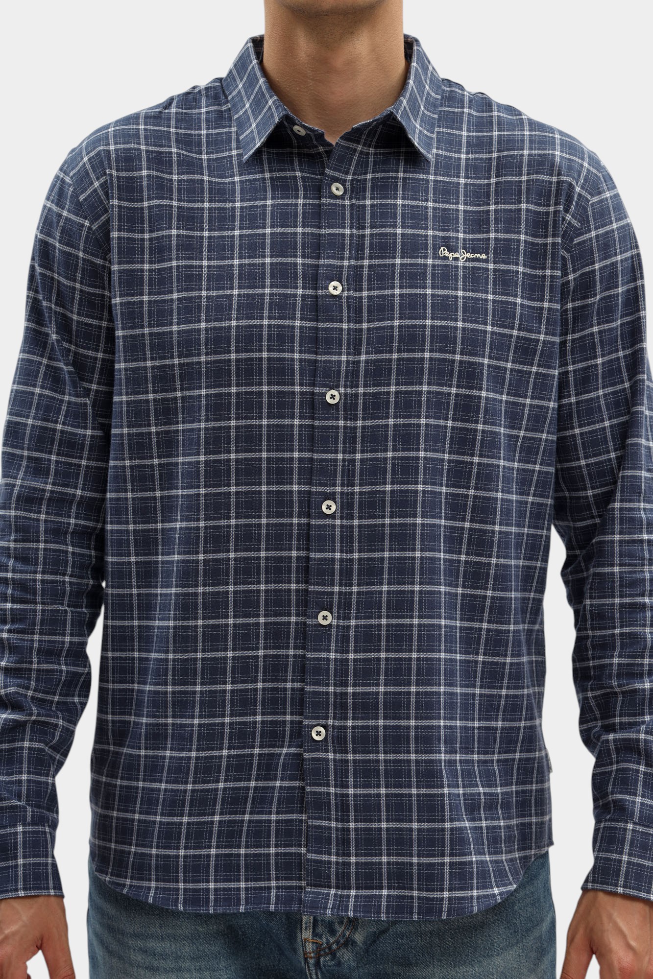 PM308736 Рубашка с длинным рукавом Pepe Jeans Синий