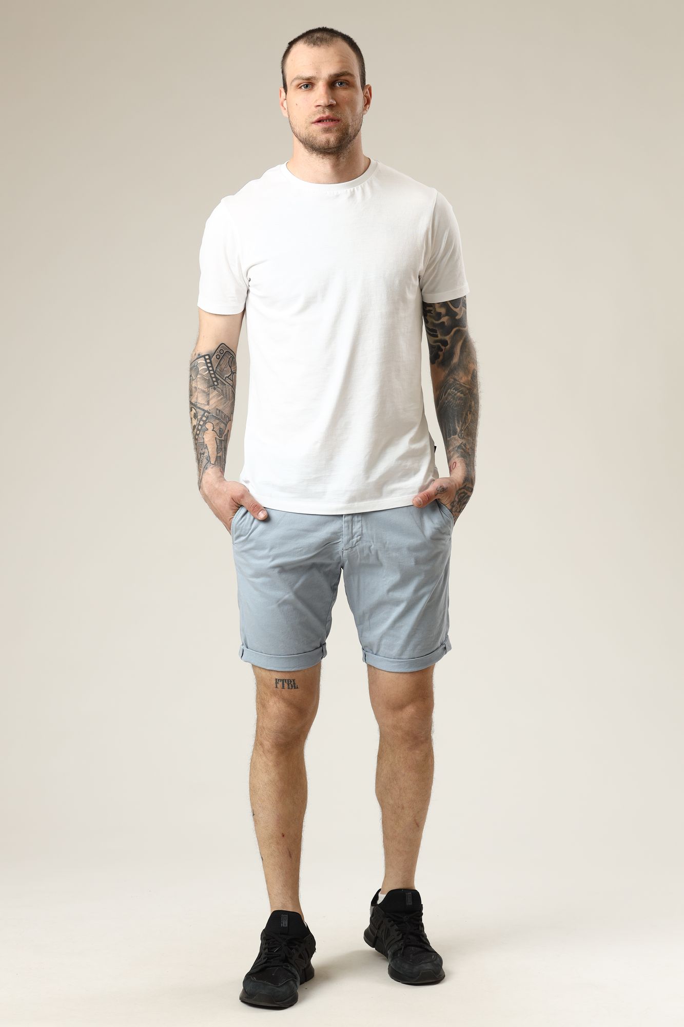 30026755_10011647 Шорты Strellson Голубой