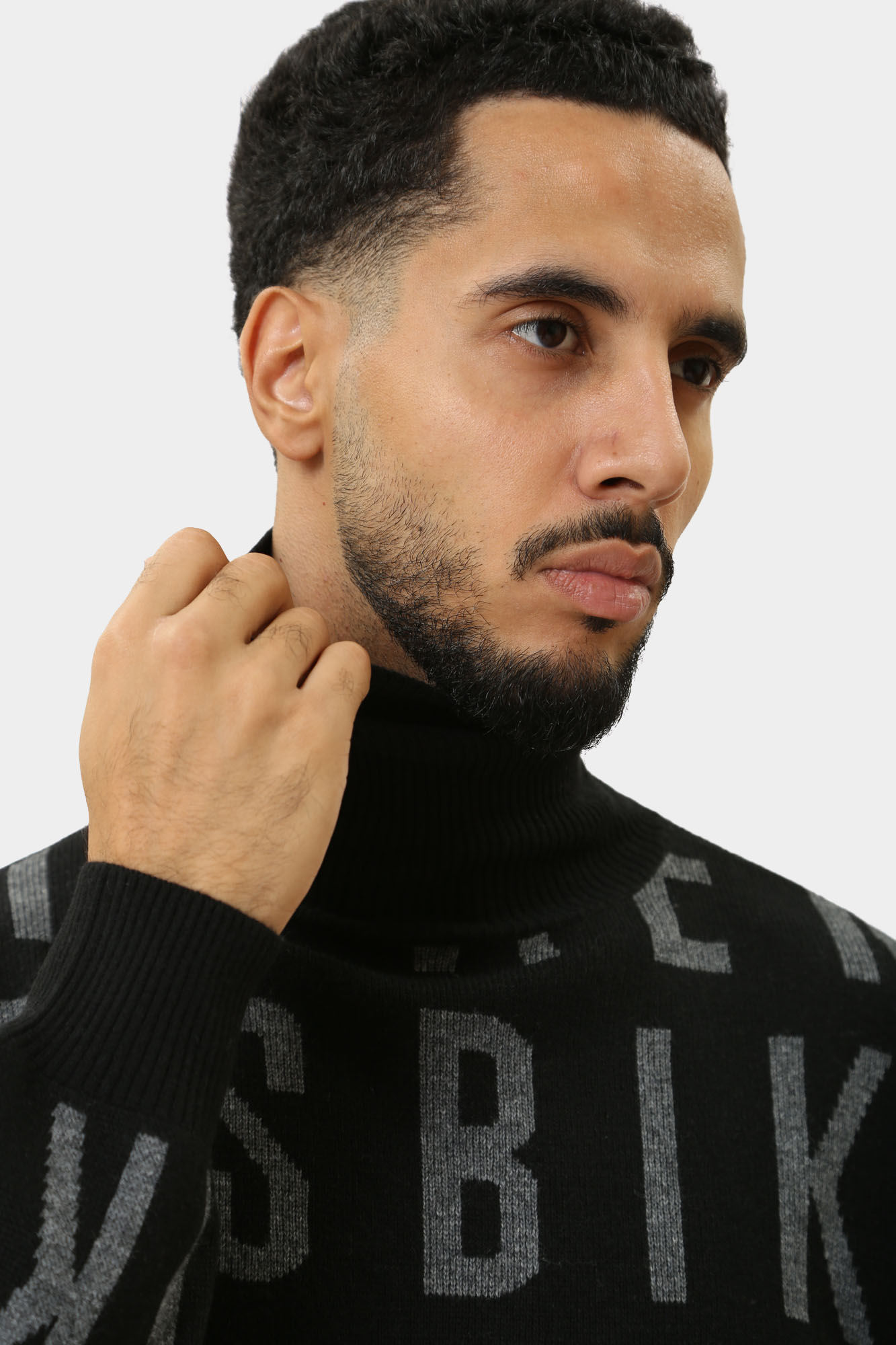 PBMM0375 Водолазка Bikkembergs Черный