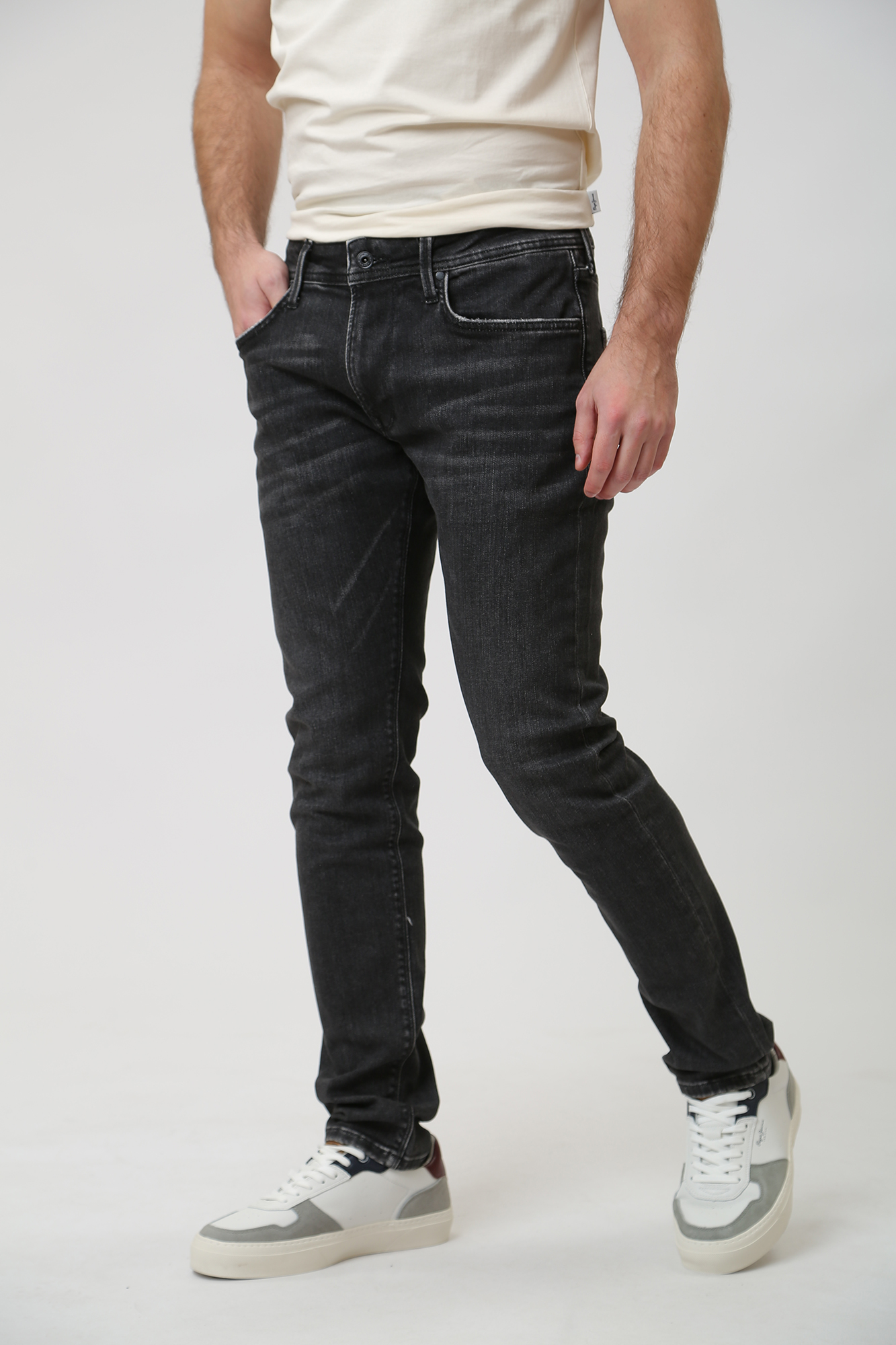 PM207390XX1 Джинсы TAPERED JEANS  Pepe Jeans Черный