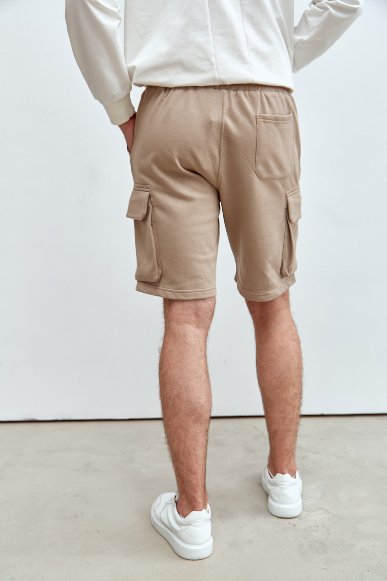 M-231-QW-13021 Шорты The Hills Серый