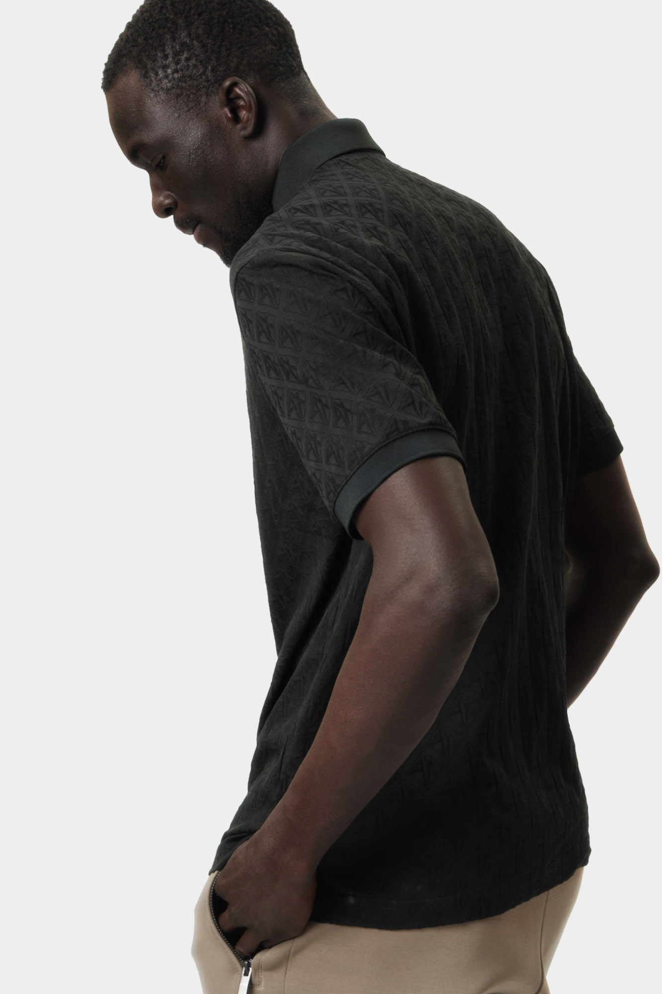 XM000219_AF10337 Поло Armani Exchange Хаки