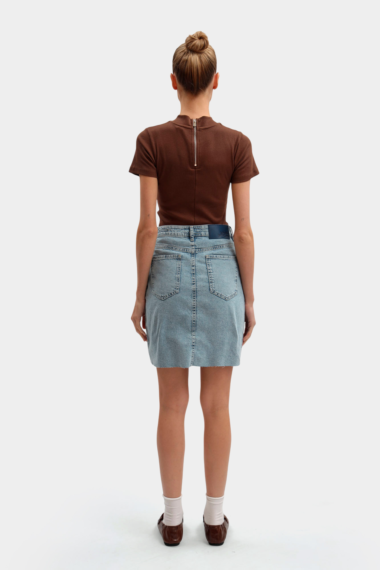 VW-OMA-33-666 юбка джинсовая van mich 