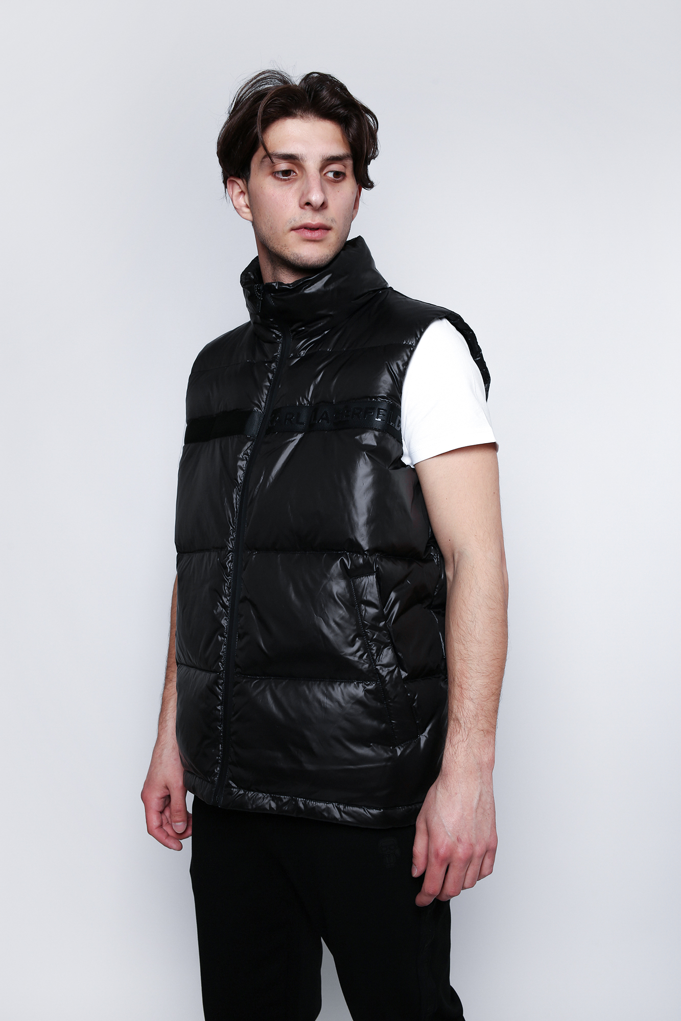 512503_505010 Жилет утепленный Karl Lagerfeld Черный