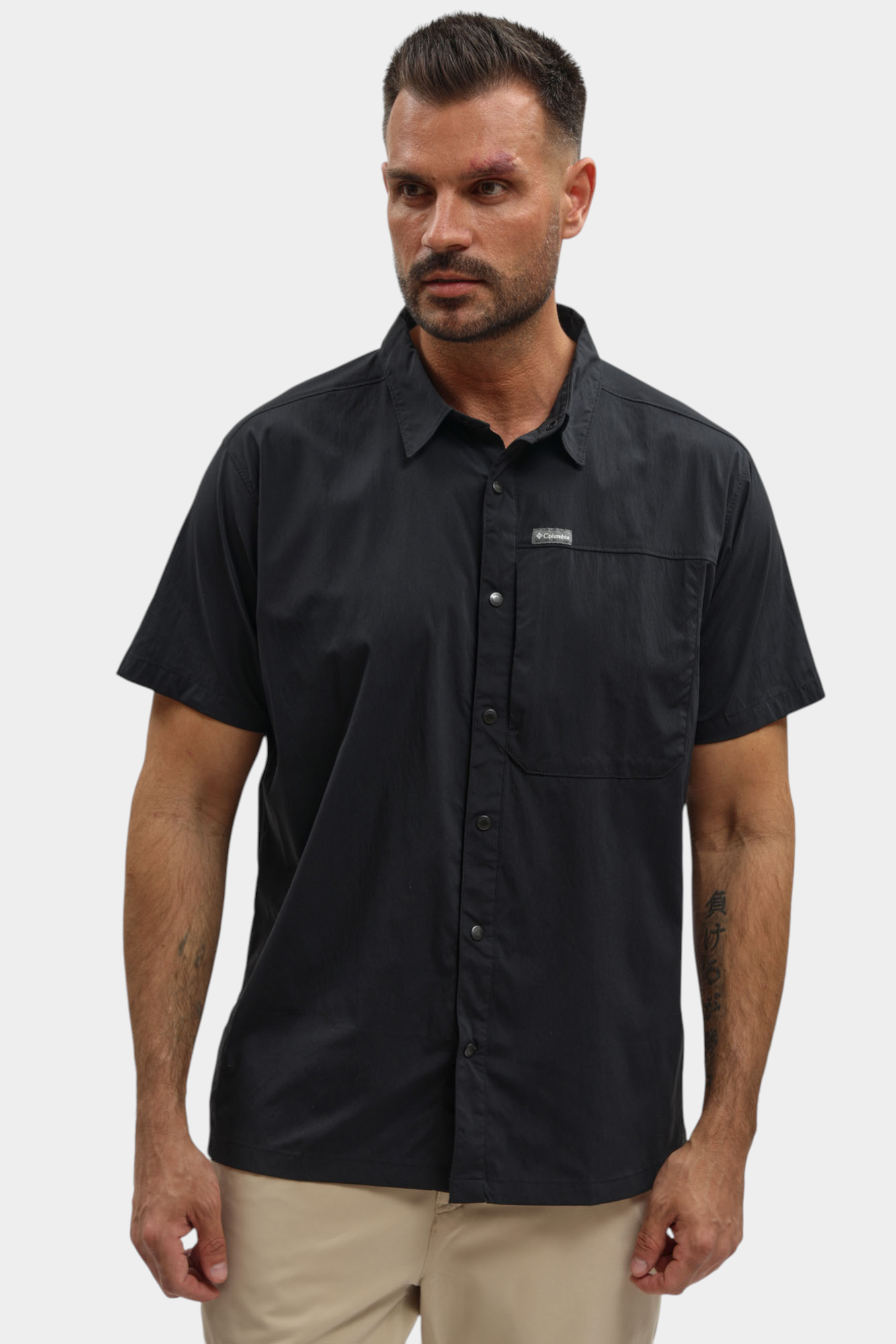 2120671 Рубашка Columbia Черный