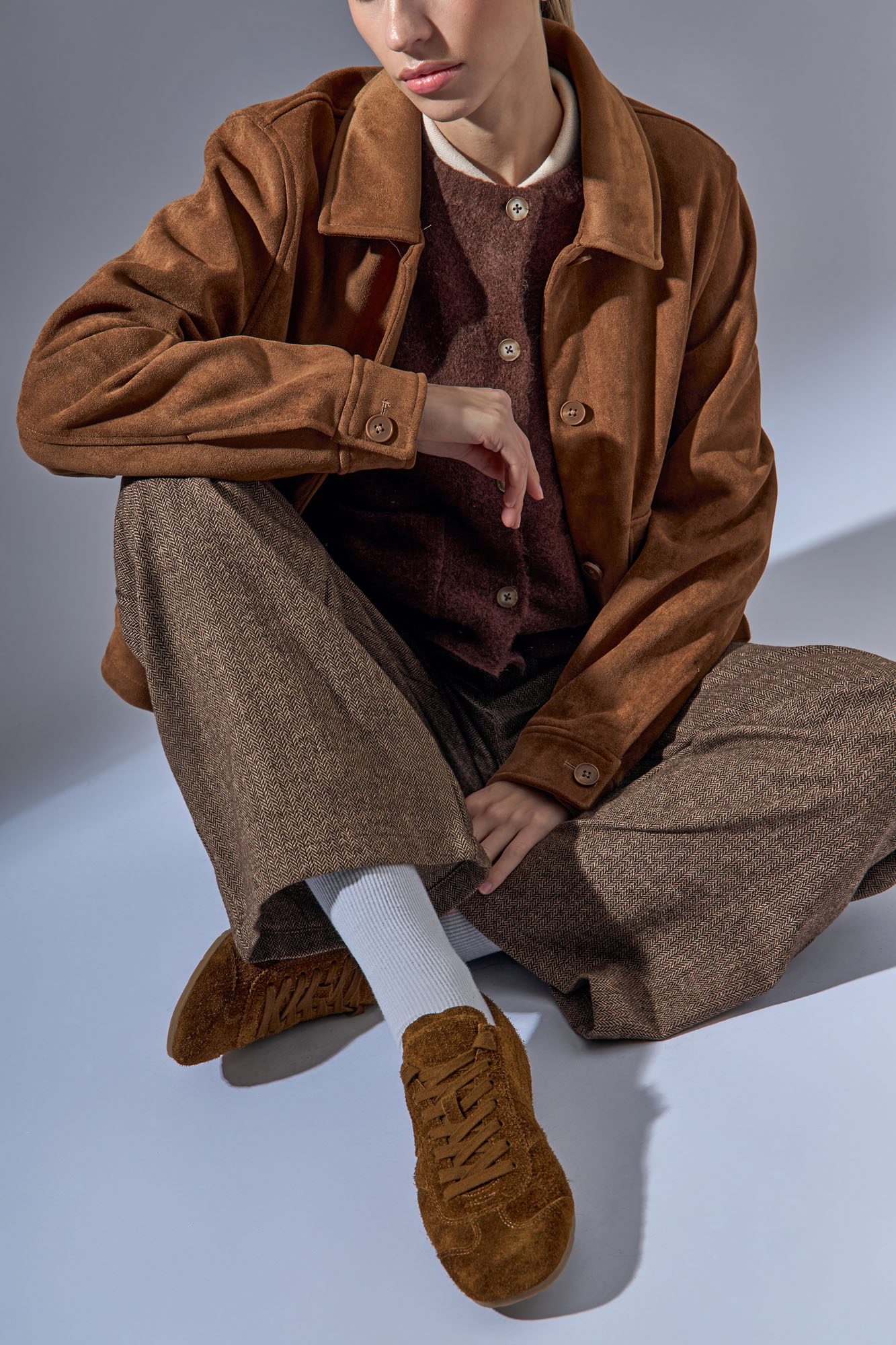 W2527-JY-2549-1 Кеды Marc Cony Коричневый