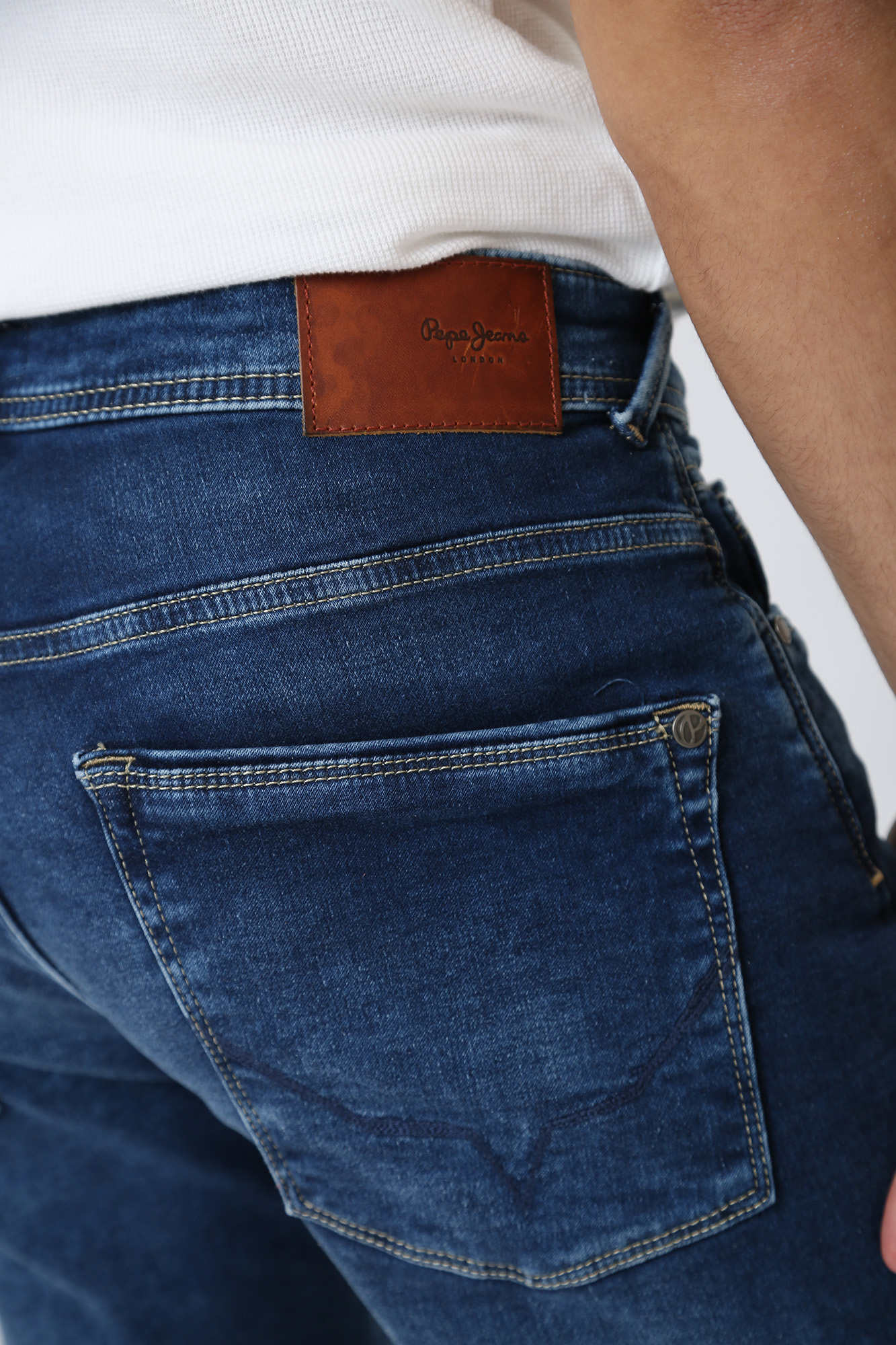 PM801022CQ8 Шорты джинсовые Pepe Jeans Синий