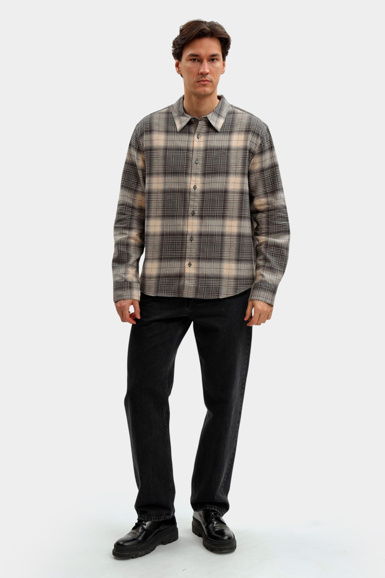 LV04RD105G Рубашка Calvin Klein Jeans Черный