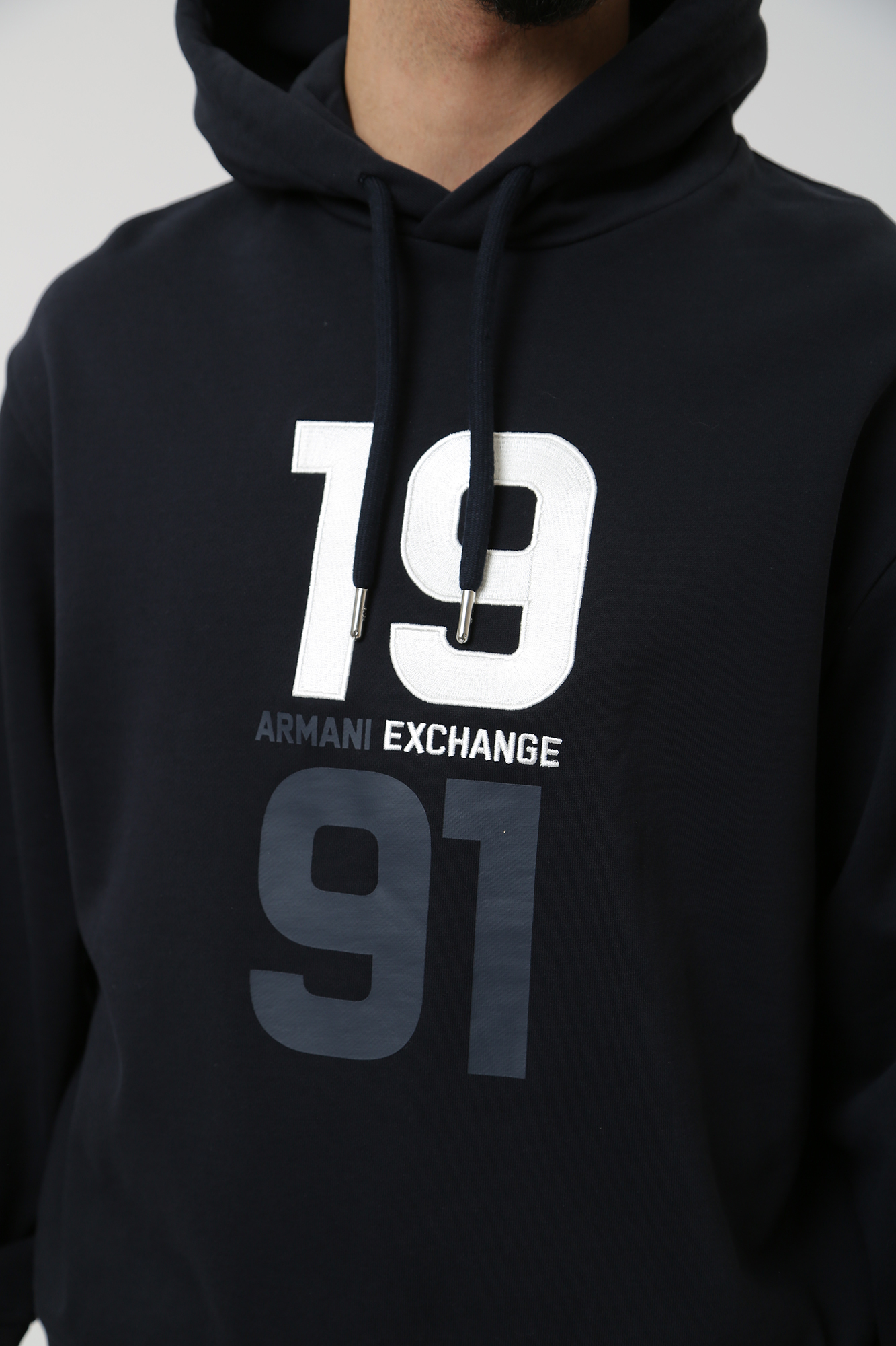 3DZMLJ_ZJ4XZ Худи Armani Exchange Синий