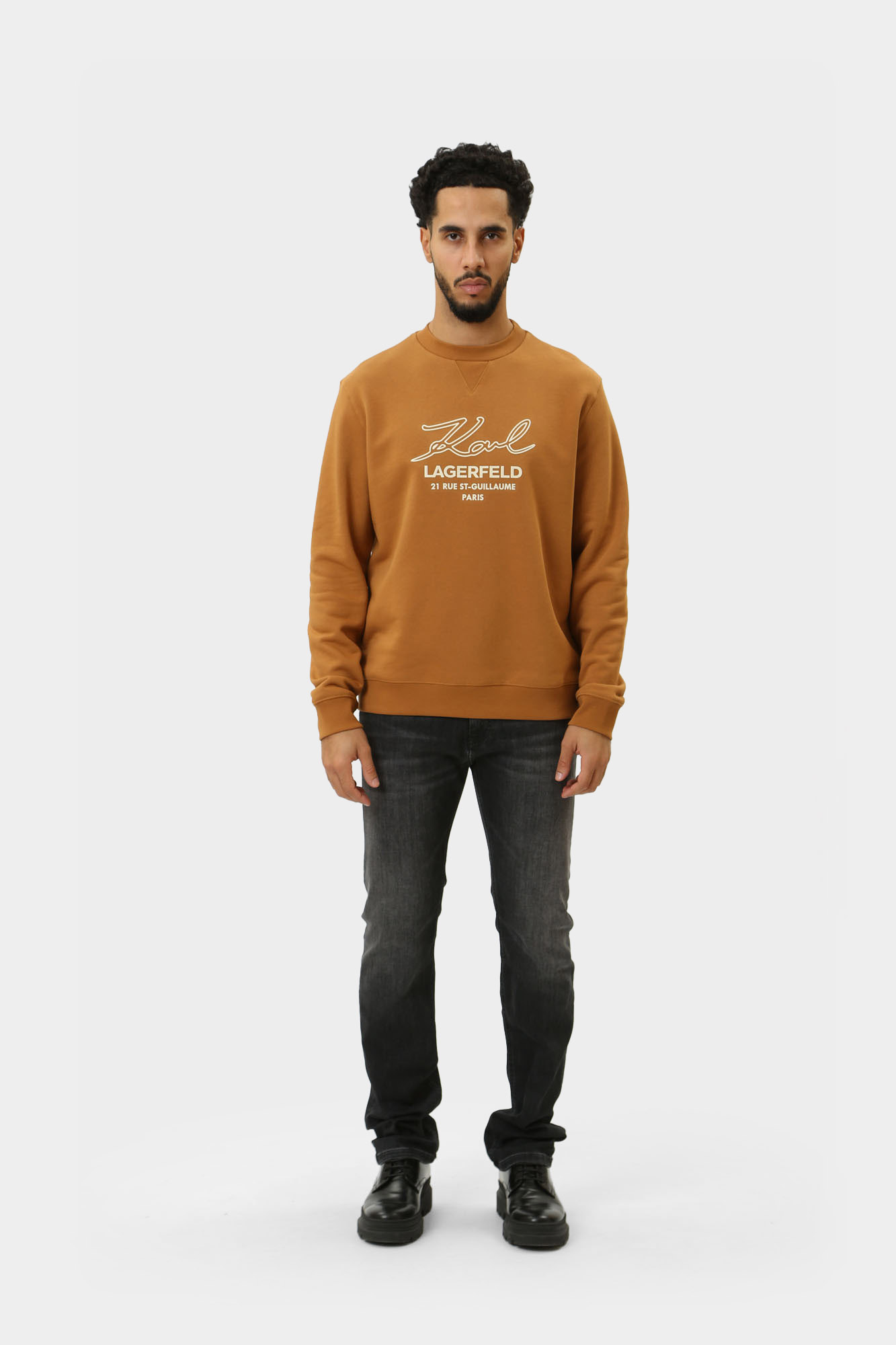 544910_705025 Свитшот Karl Lagerfeld Коричневый