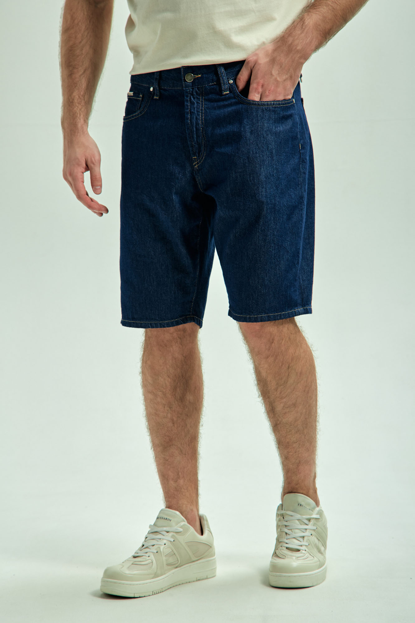 VM-OMA-33-012 Шорты джинсовые Van Mich Синий