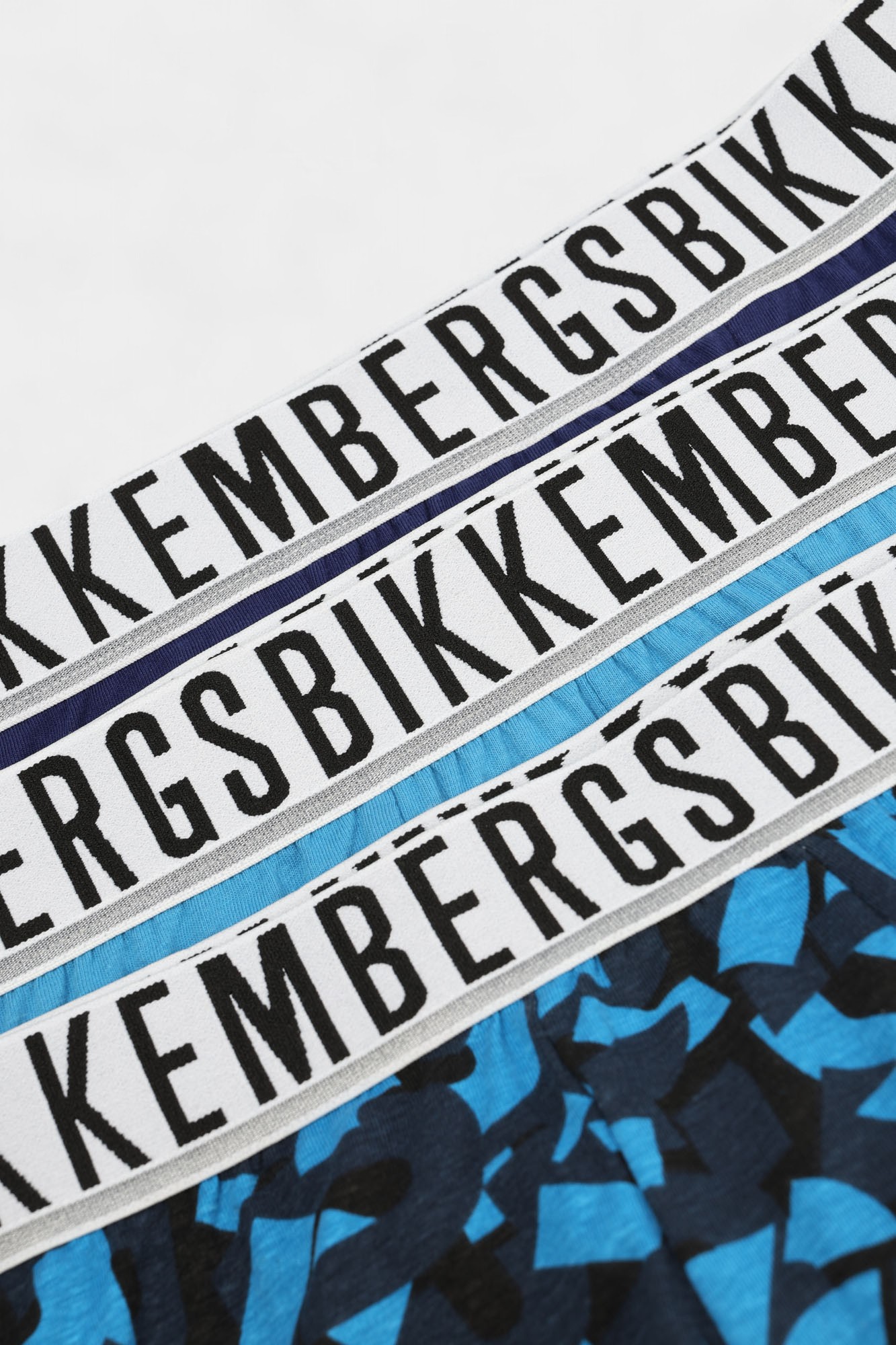 BKK42UTR18TR Трусы 3 шт. Bikkembergs Синий