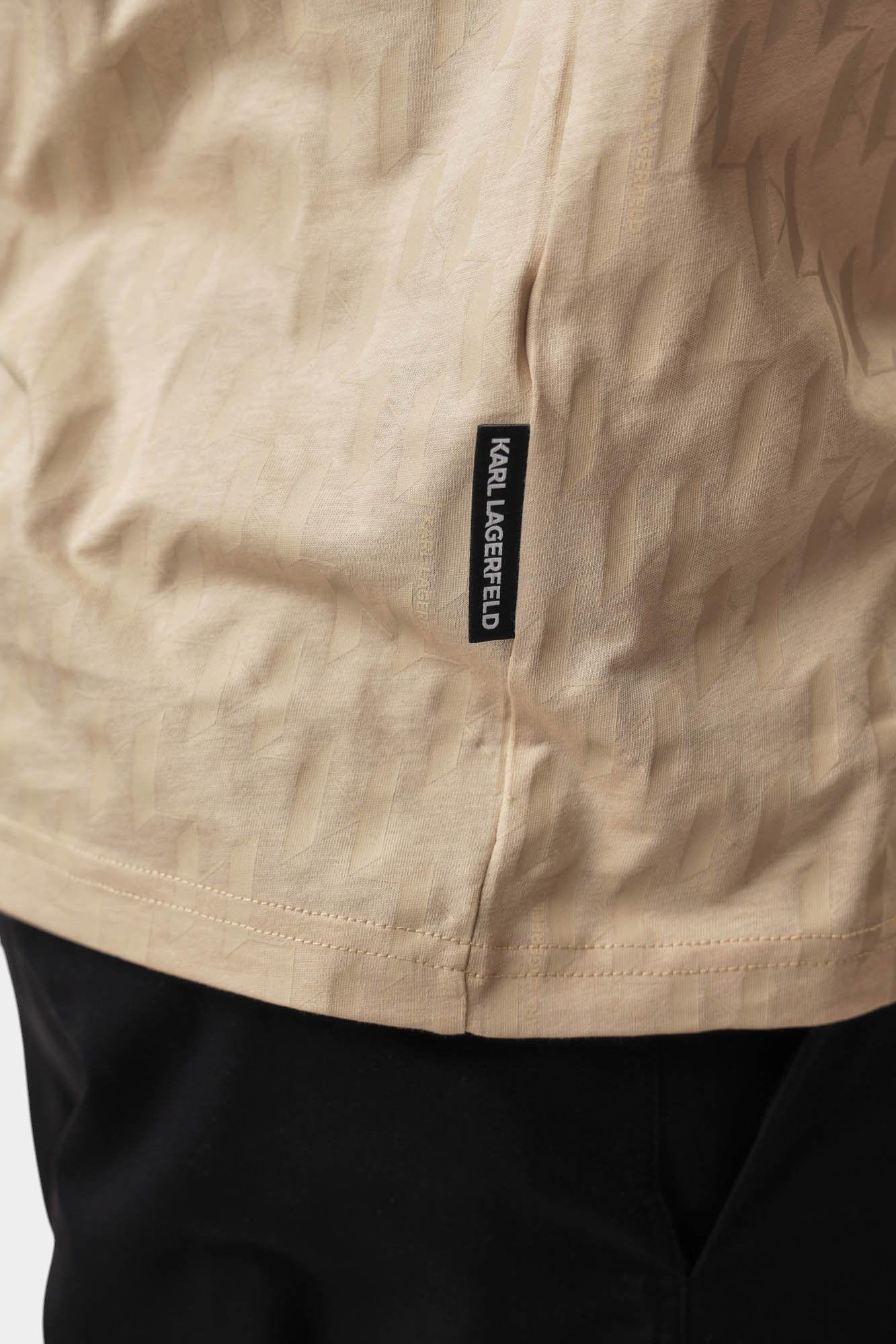 552251_755074 Футболка Karl Lagerfeld Бежевый