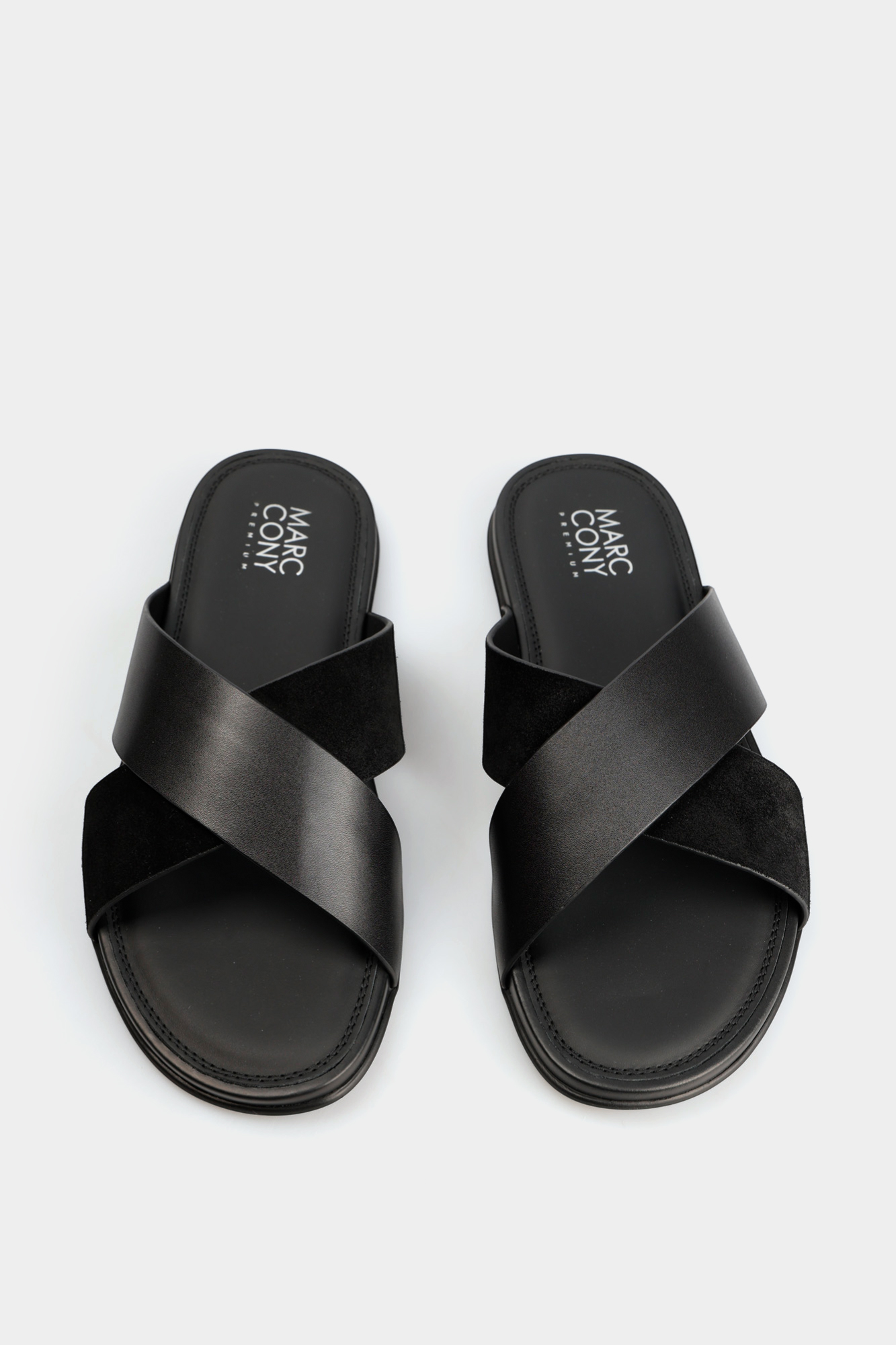 МС-261-A-23 Шлепки Marc Cony Черный