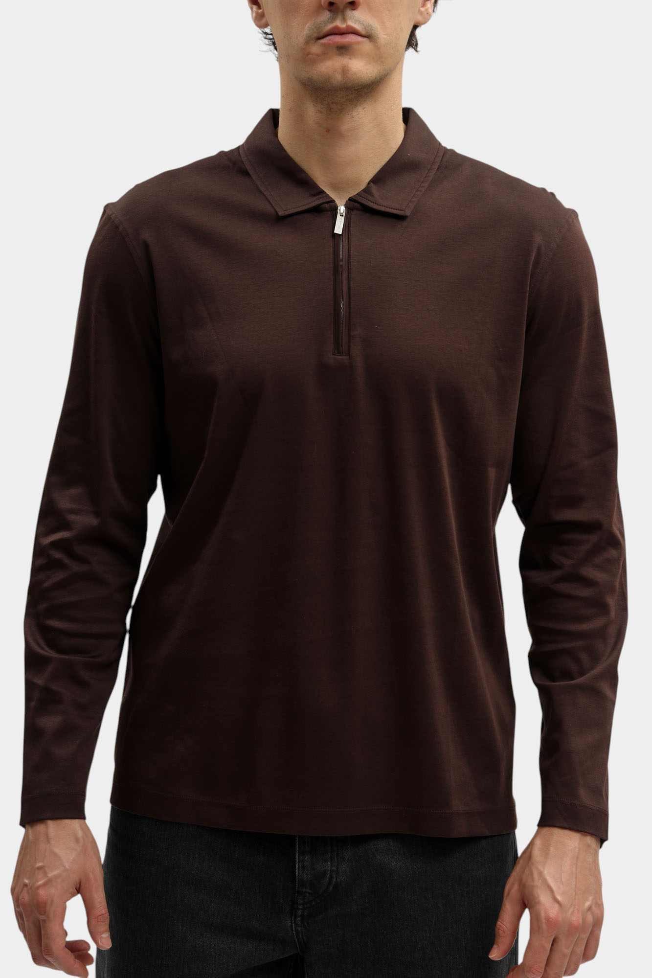 30048033_10017506 Поло Strellson Коричневый